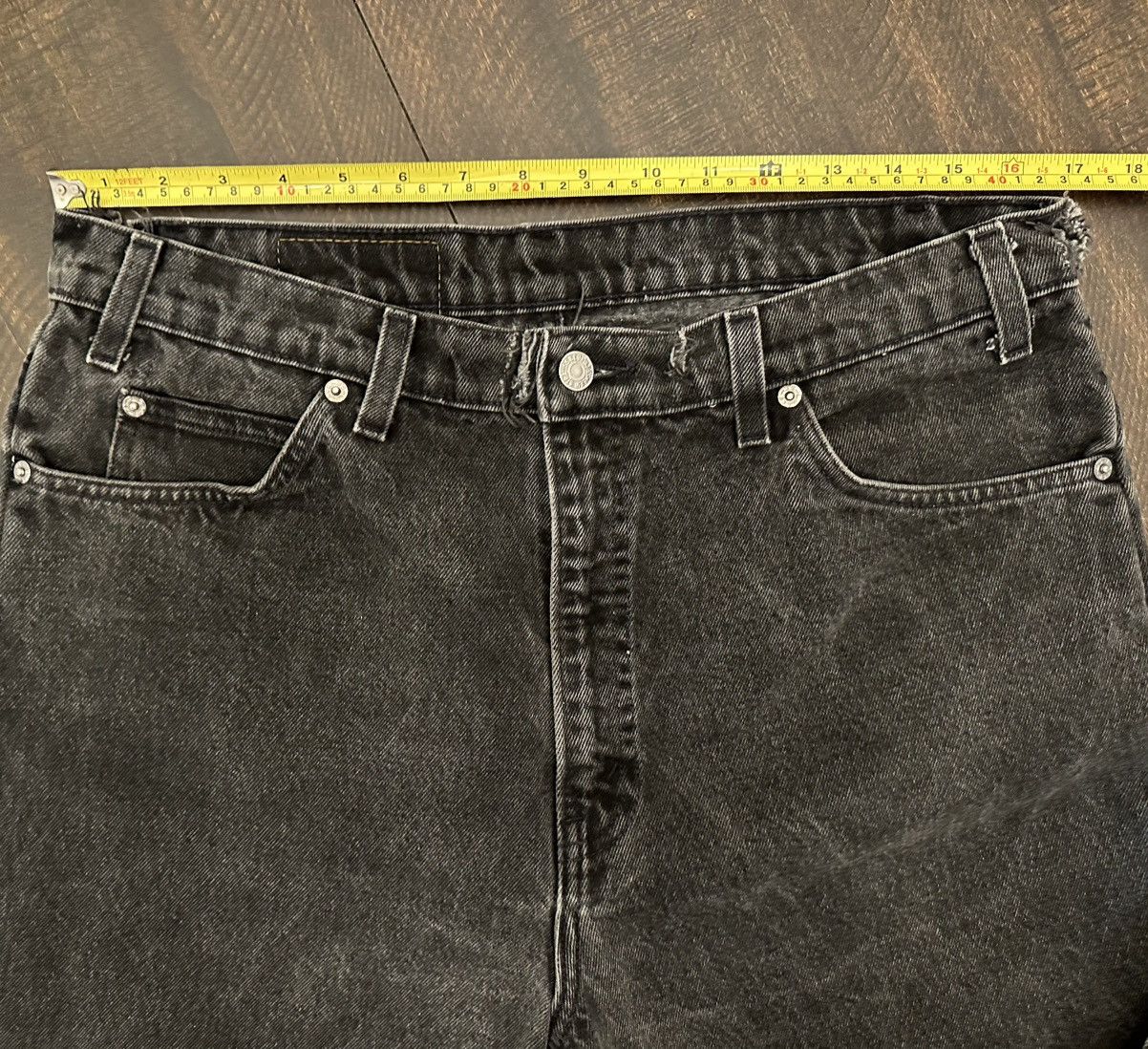 Levi's Levi's 550 Relaxed Fit Jeans Tapered Mens 34x30 Orange Tab Size US 34 / EU 50 - 6 Thumbnail
