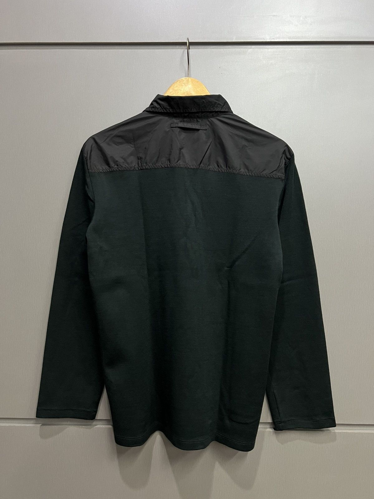 Prada Prada Virgin Wool Nylon Longsleeve Polo Shirt Size US M / EU 48-50 / 2 - 3 Thumbnail