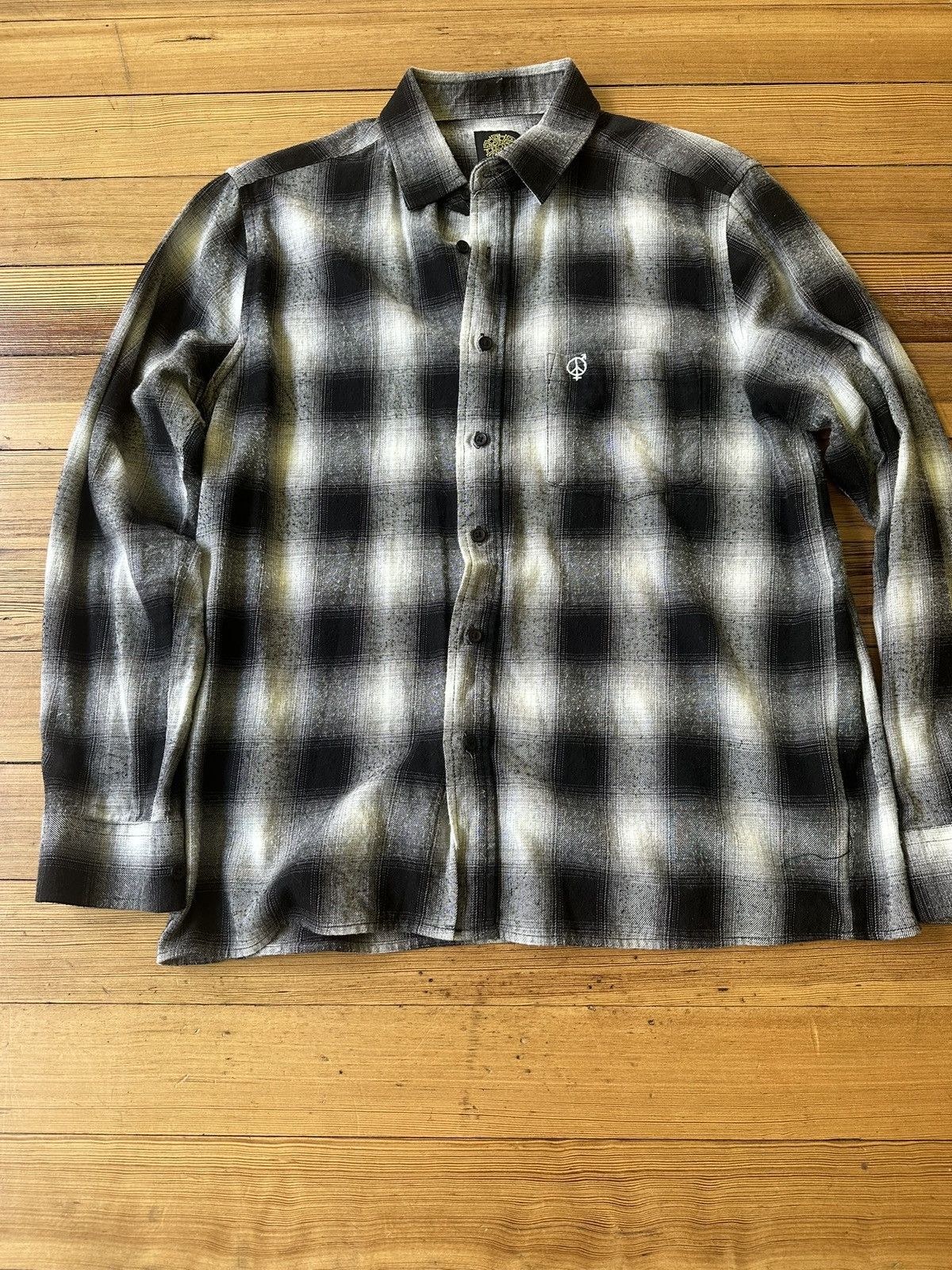 Other Sexhippies long sleeve checkered shirt Size US M / EU 48-50 / 2 - 1 Thumbnail