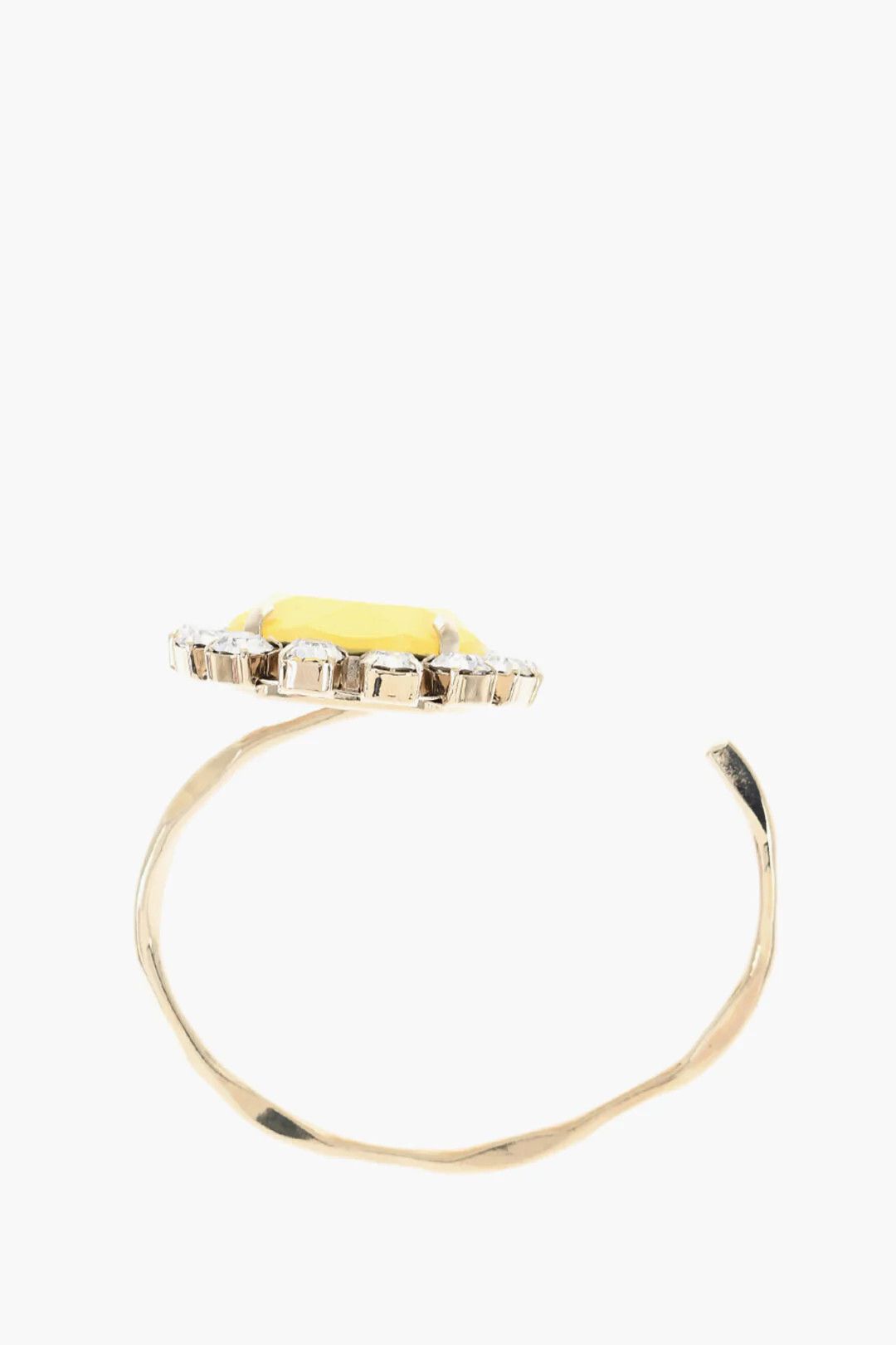 Dries Van Noten og1mm0426 Size: S / Gold-Tone Metal Bracelet in Yellow Size ONE SIZE - 1 Thumbnail