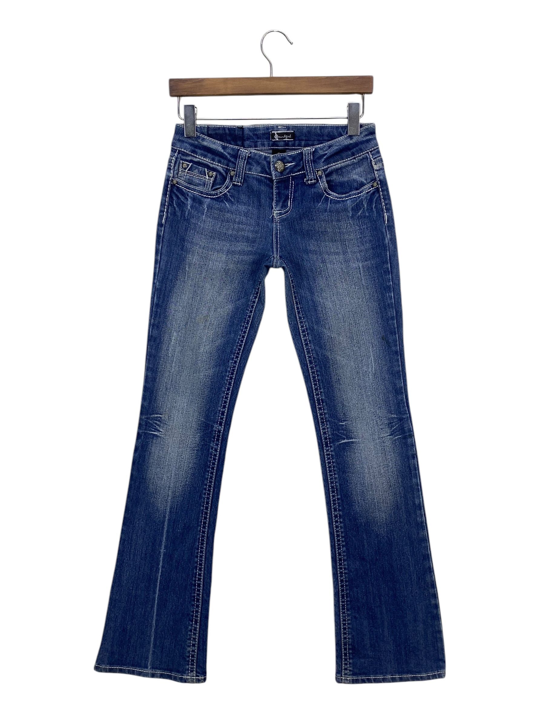 Miss Me Sound Girl Denim Flare Jeans Size 26" / US 2 / IT 38 - 2 Thumbnail