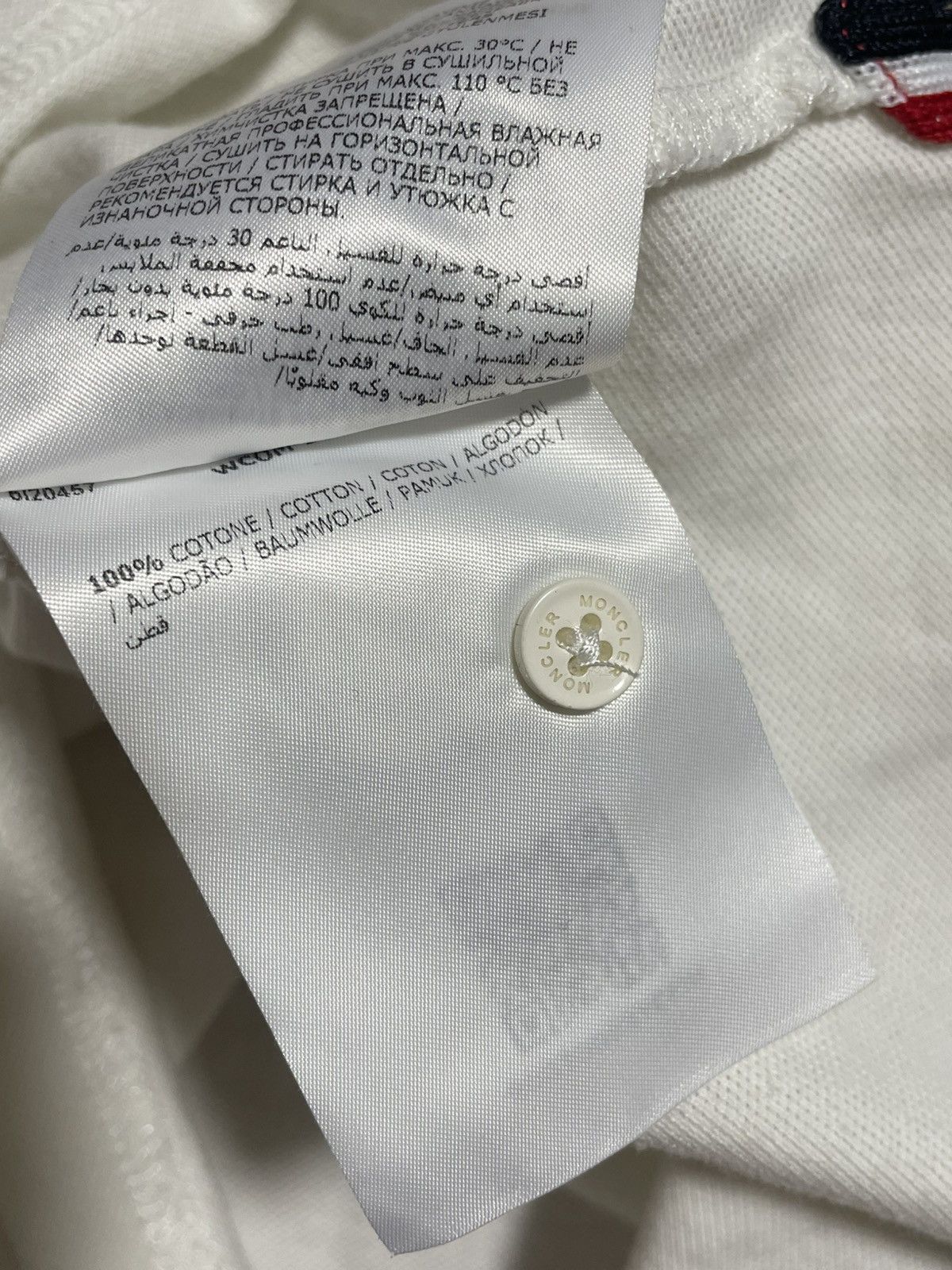 Moncler Vintage regby polo moncler kids long sleeve Size US XXS / EU 40 - 16 Thumbnail