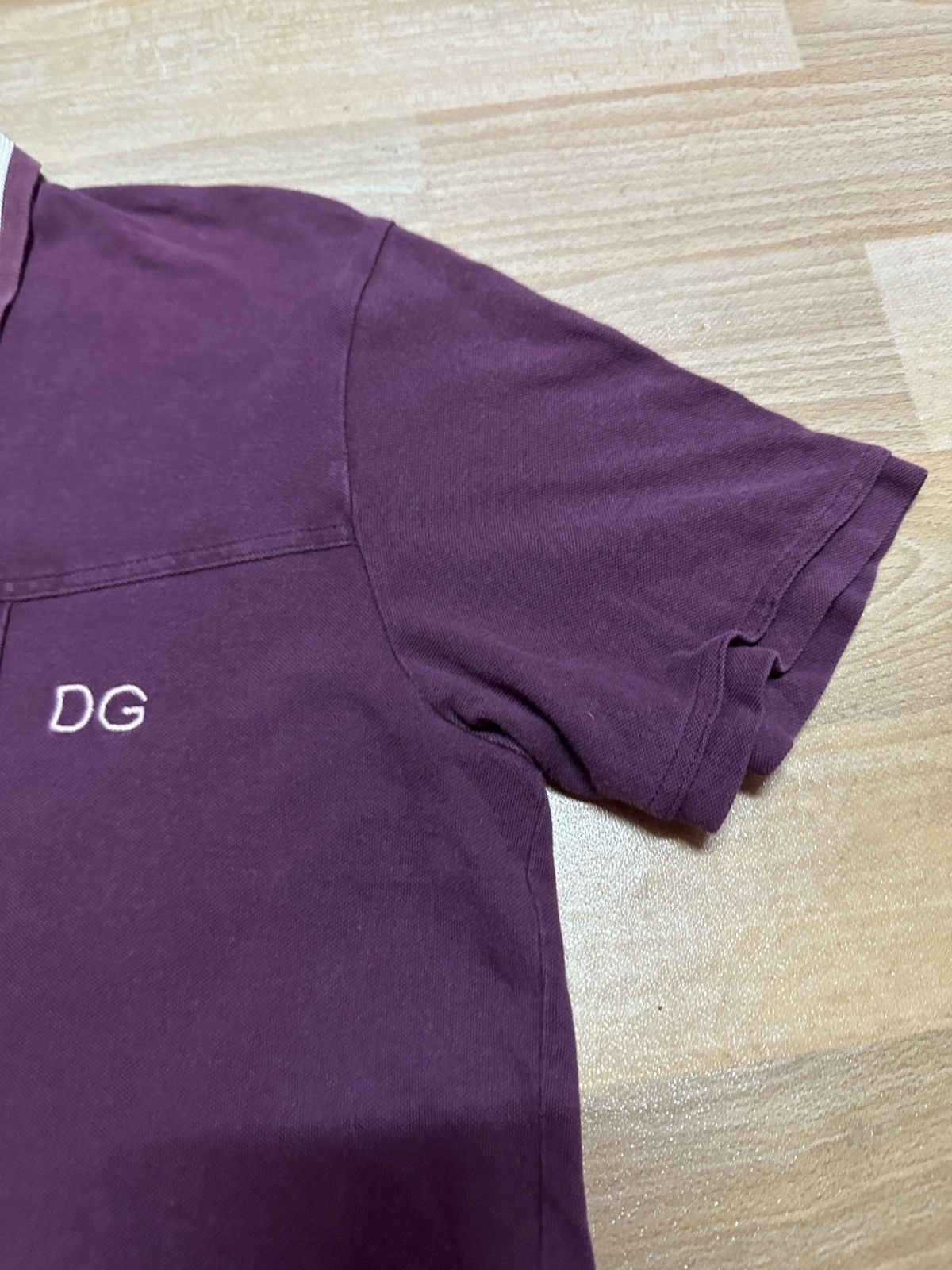 Dolce & Gabbana × Vintage Sun Faded🔥 Dolce & Gabbana Polo Shirt Size US M / EU 48-50 / 2 - 3 Thumbnail