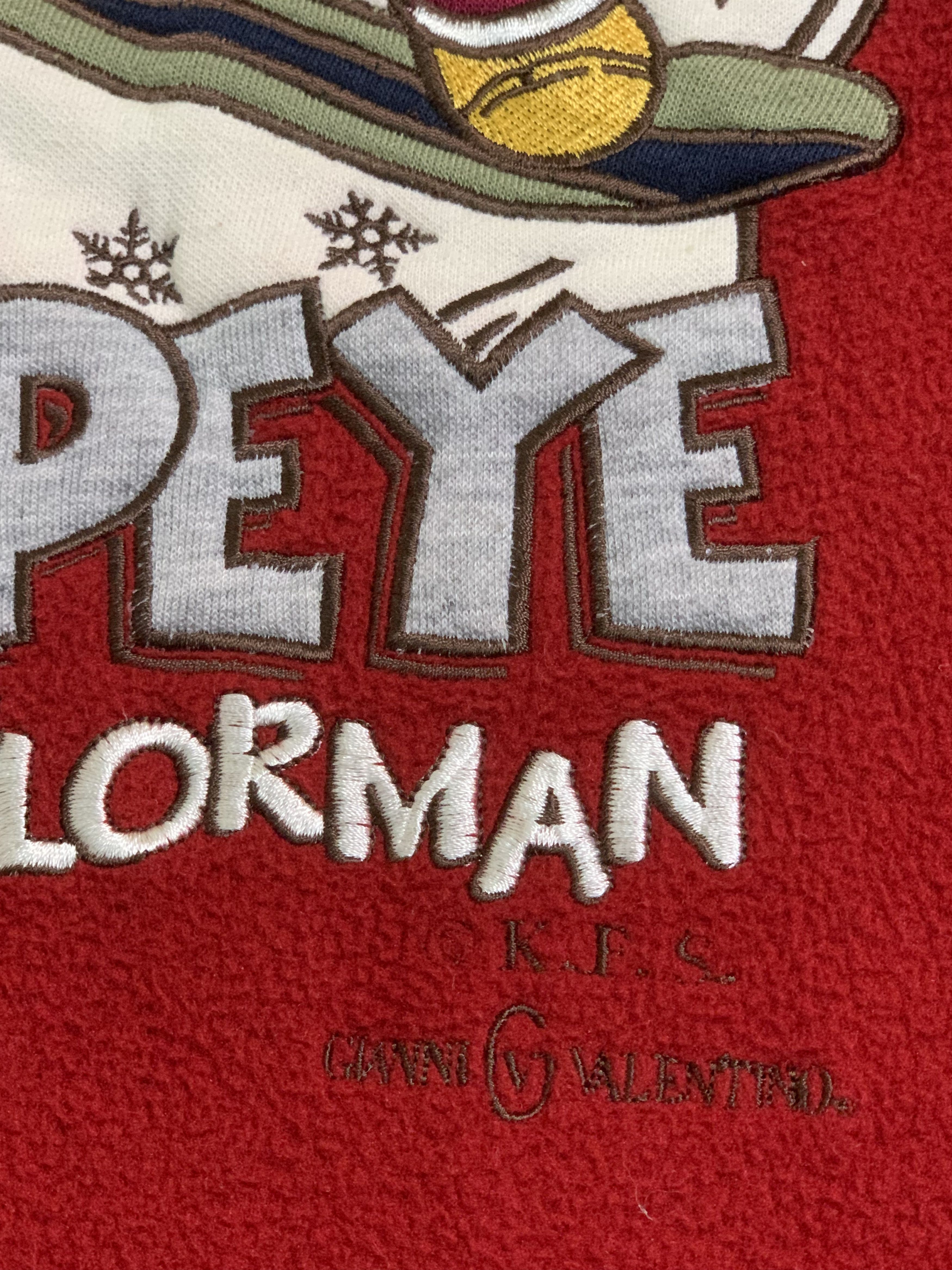 Gianni Valentino × Valentino Rare Design Popeye The Sailorman by Gianni Valentino sweater Size US L / EU 52-54 / 3 - 8 Thumbnail