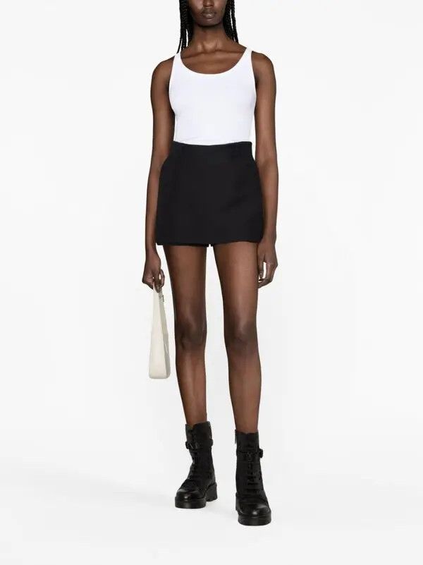 Valentino o1y0326 Logo Tank Top in White Size XL / US 12-14 / IT 48-50 - 2 Thumbnail