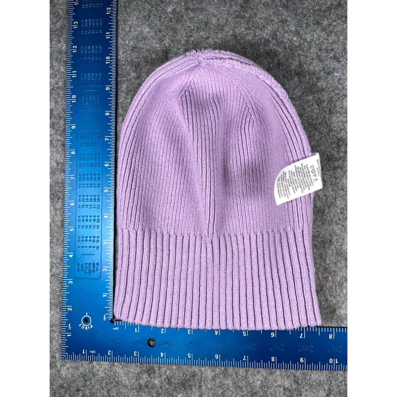Vintage Time And Tru Beanie Toque Women One Size Purple Knit Polyester Blend Snow Winter Hat Size ONE SIZE - 5 Thumbnail