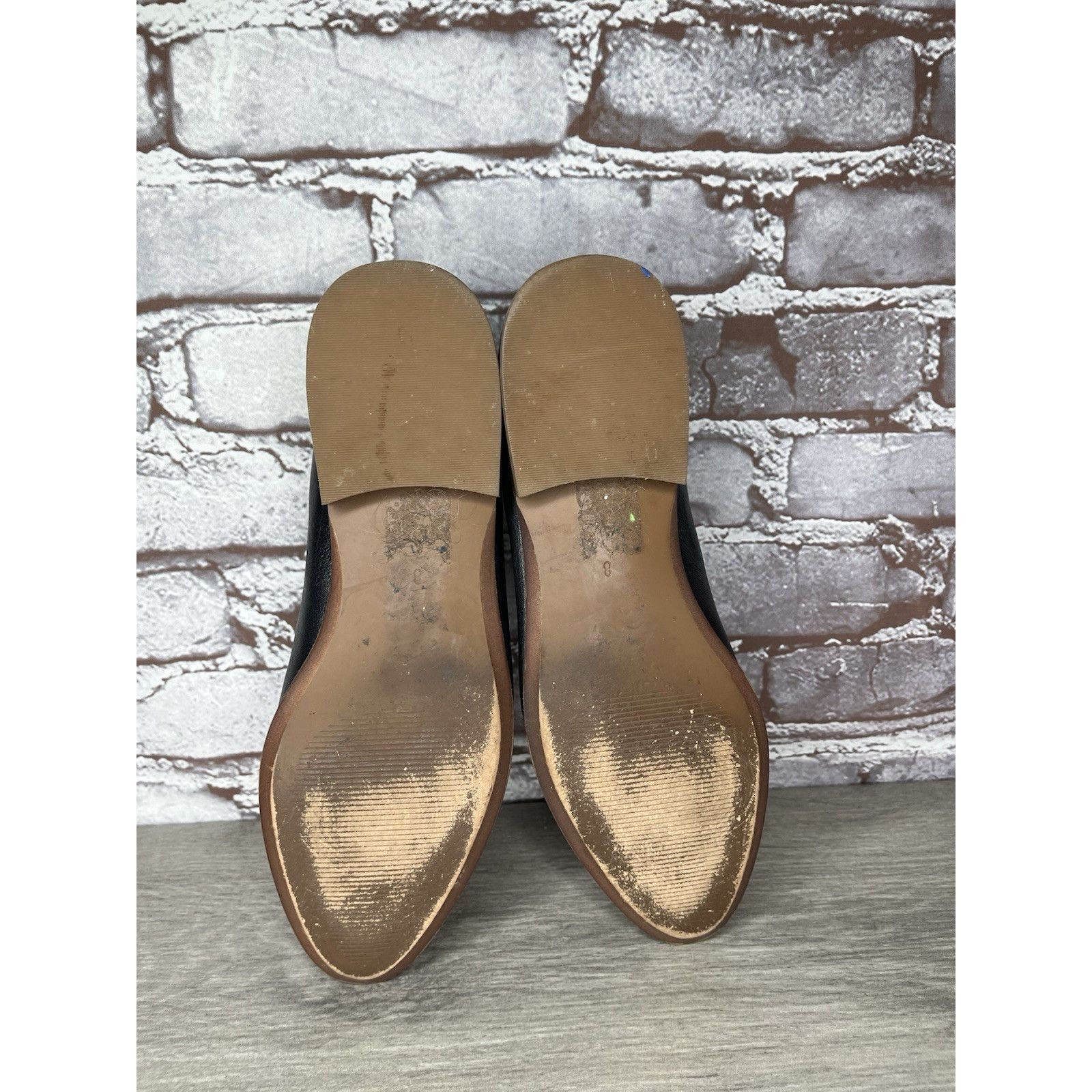 Madewell Madewell Black Leather The Frances Loafers Office Shoes Wome Size US 8 / IT 38 - 20 Thumbnail