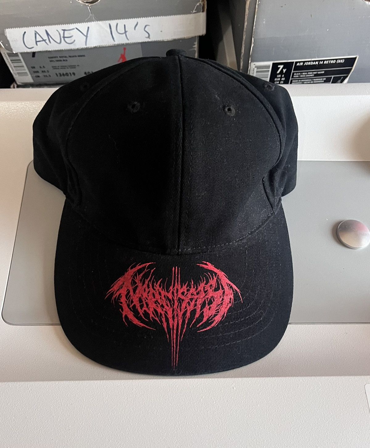 Destroy Lonely × Ken Carson × Playboi Carti Playboi Carti Narcissist Hat Size ONE SIZE - 1 Thumbnail
