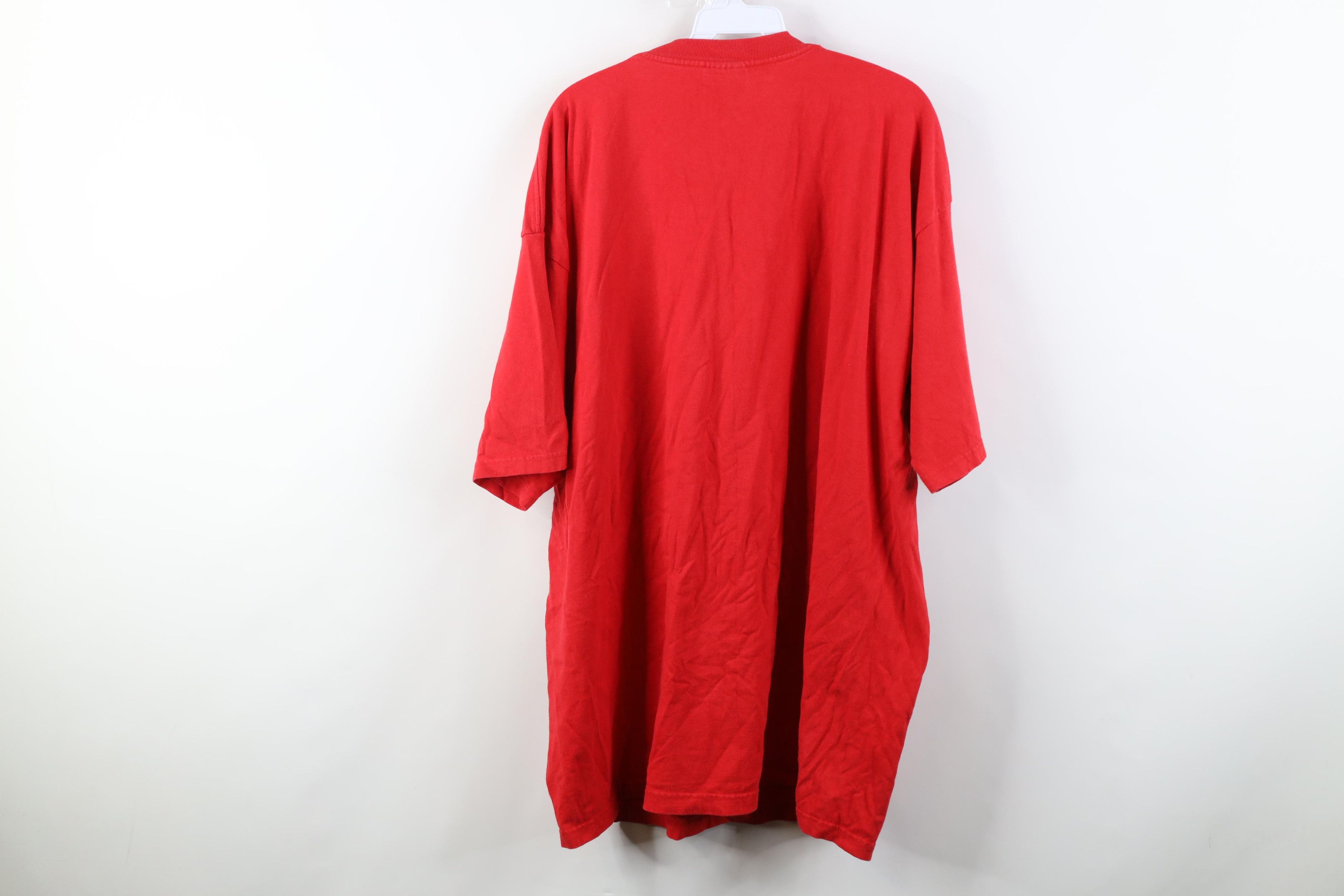 Reebok Vintage Reebok New England Patriots Football T-Shirt Red Size US XXL / EU 58 / 5 - 14 Thumbnail