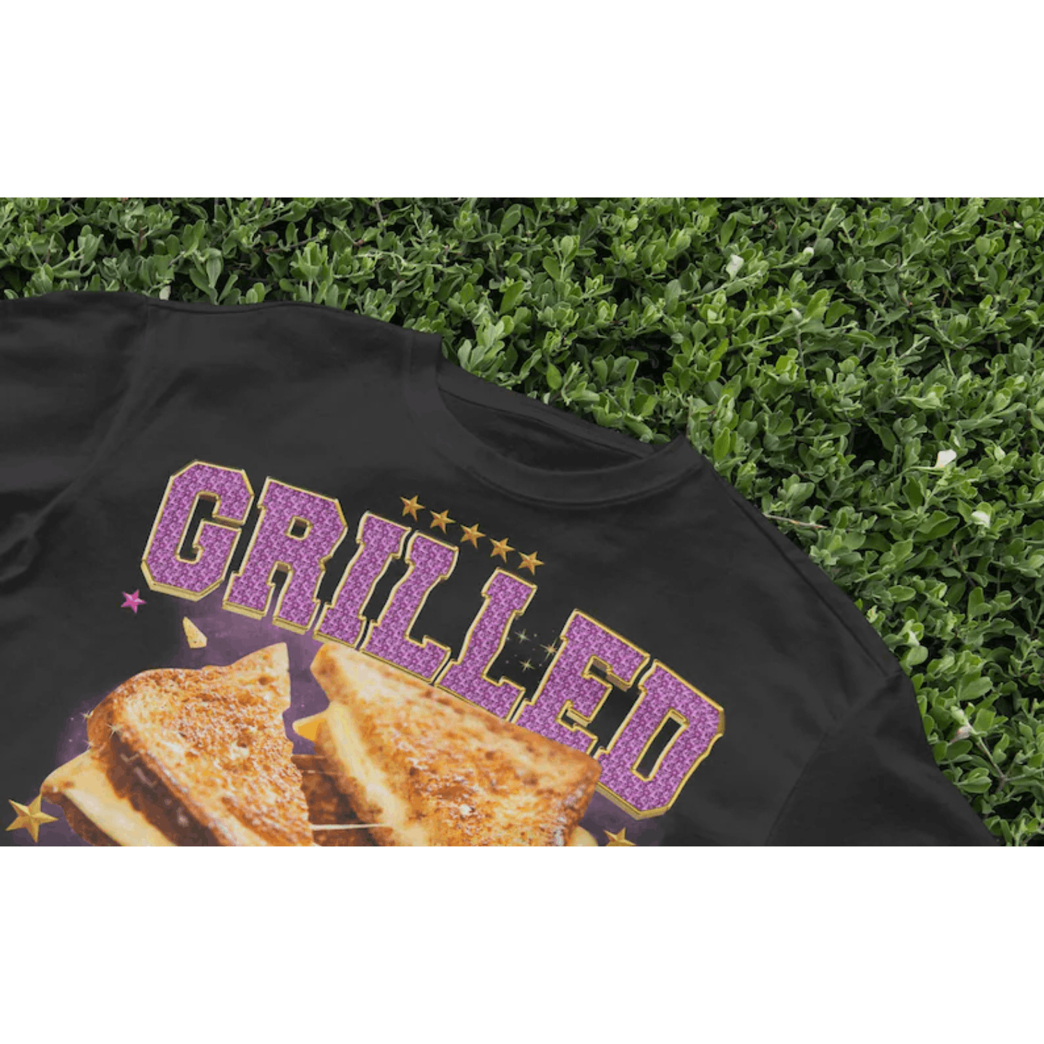 Japanese Brand × Vintage Grilled Cheese Funny Shirt, Food Lover, Funny Gag T-Shirt Size US L / EU 52-54 / 3 - 2 Thumbnail