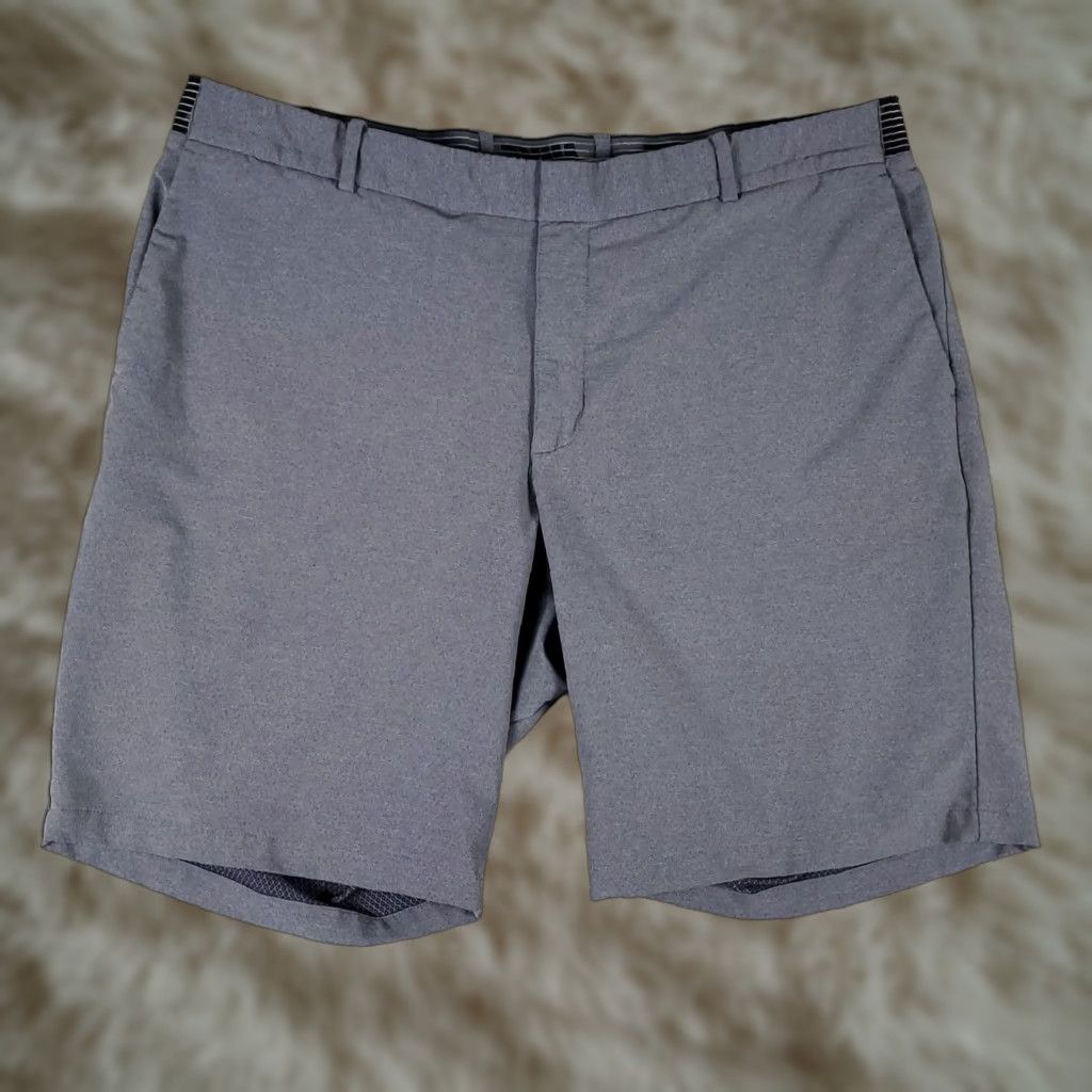 Nike Nike Shorts Mens 40 Blue Dri Fit Flat Front Chino Casual Golf Swoosh Polyester Size US 40 / EU 56 - 1 Thumbnail