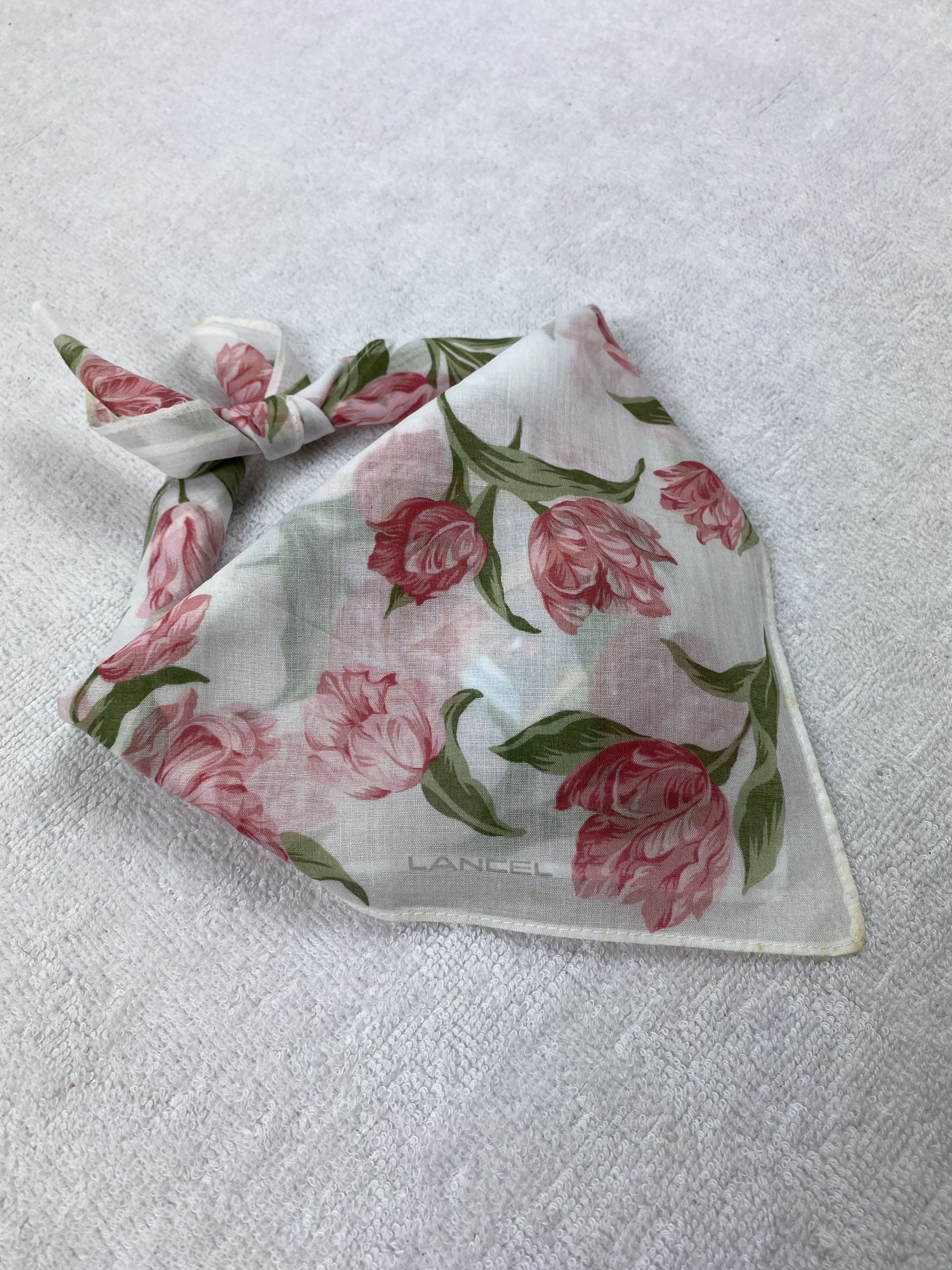 Lancel × Vintage Lancel Handkerchief / Bandana / Neckerchief Size ONE SIZE - 2 Thumbnail