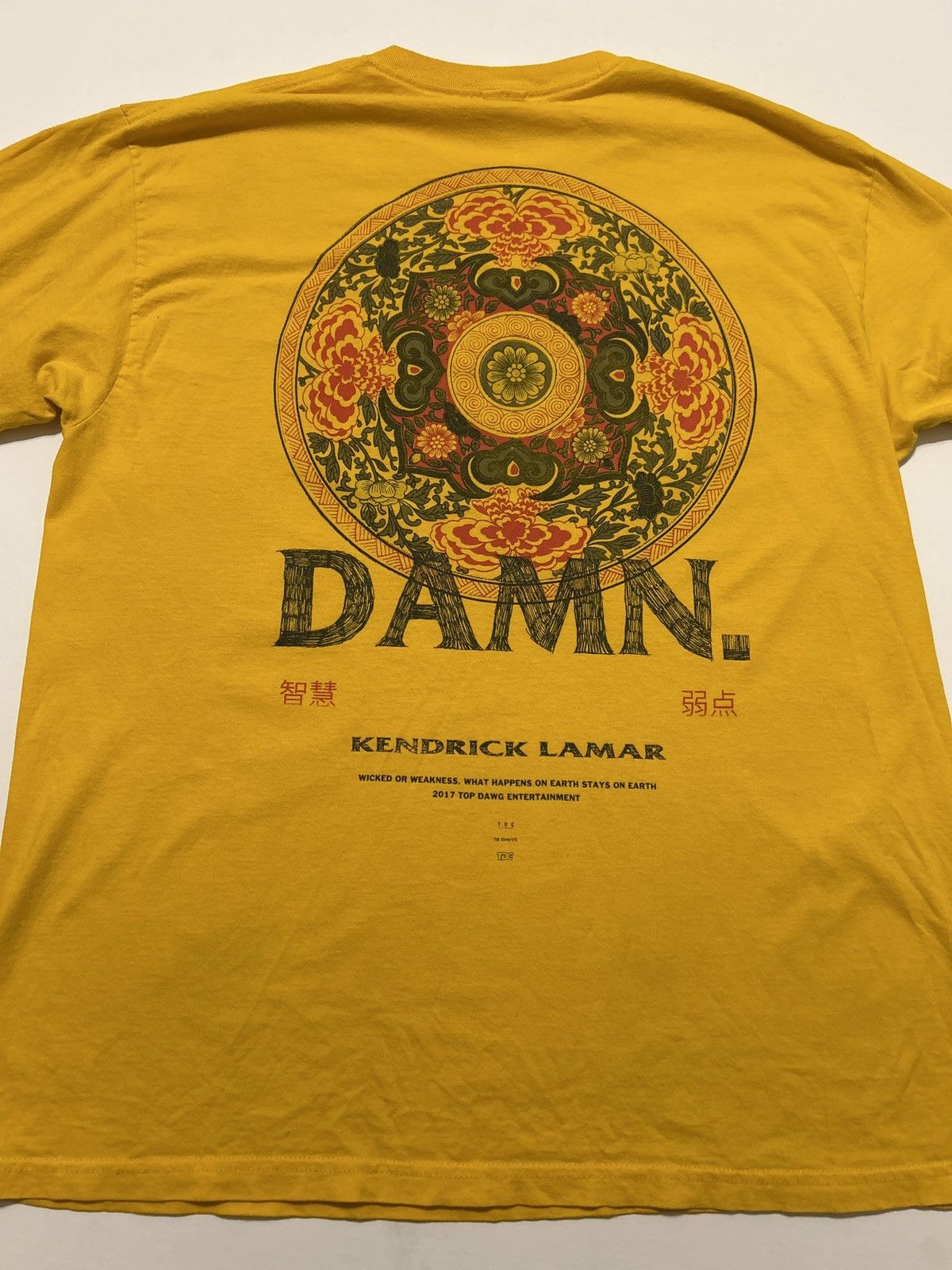 Kendrick Lamar 2017 Kendrick Lamar DAMN Long Sleeve Tshirt Size US XL / EU 56 / 4 - 5 Thumbnail