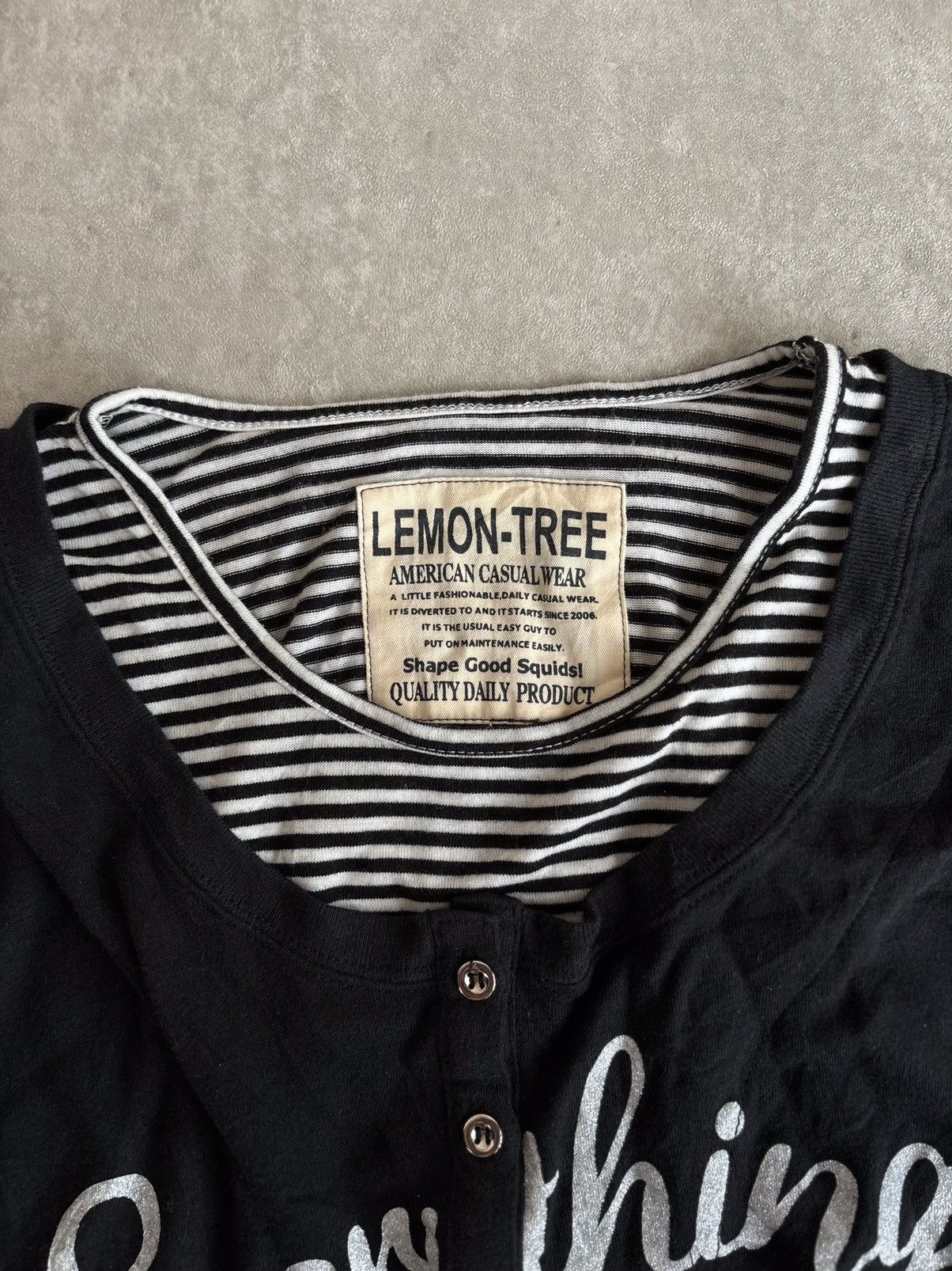 Japanese Brand Lemon Tree Poem Double Layer Size L / US 10 / IT 46 - 4 Thumbnail