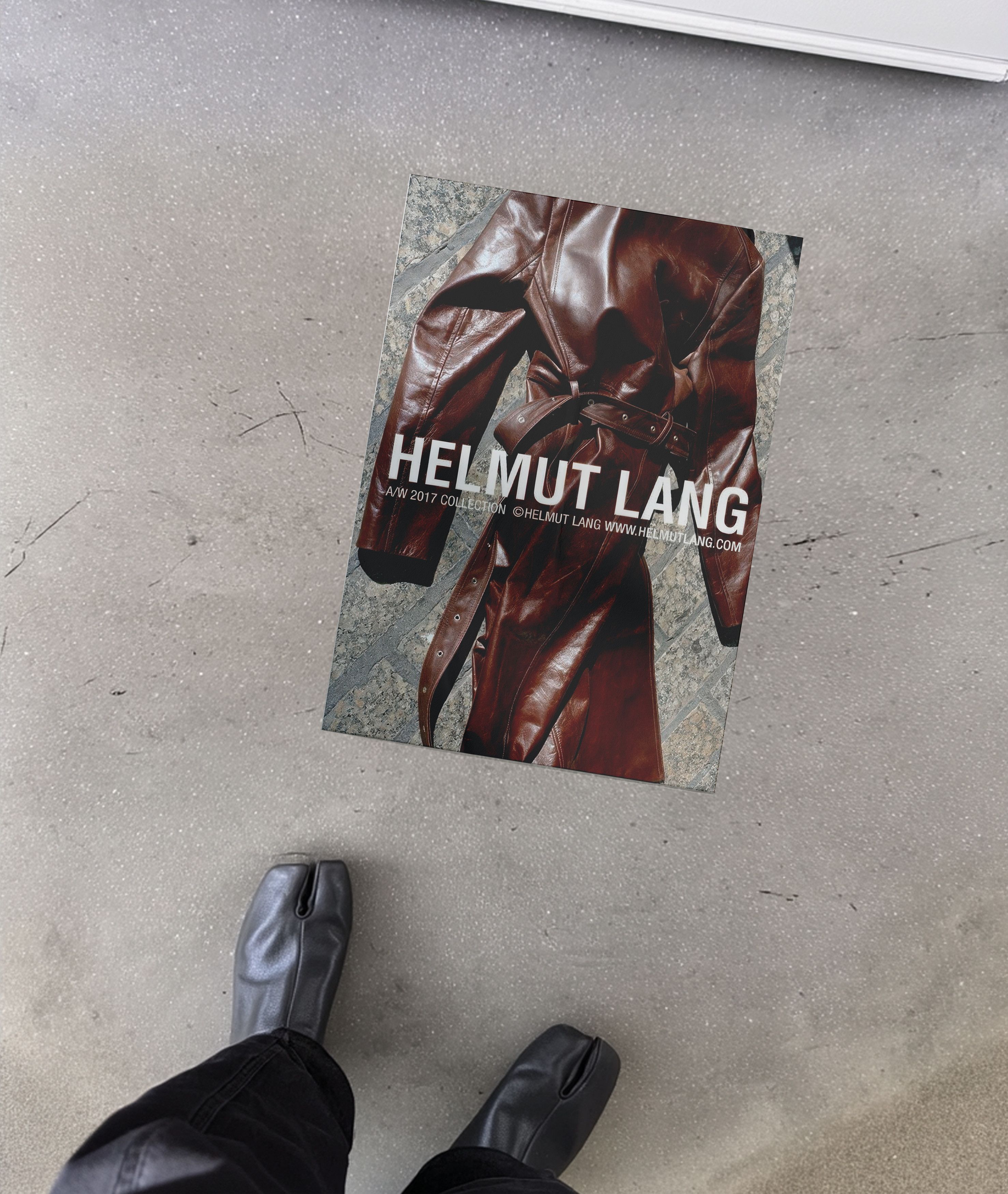Helmut Lang 90s Helmut Lang Poster Gift Vintage Archive Lookbook Logo Size ONE SIZE - 4 Thumbnail