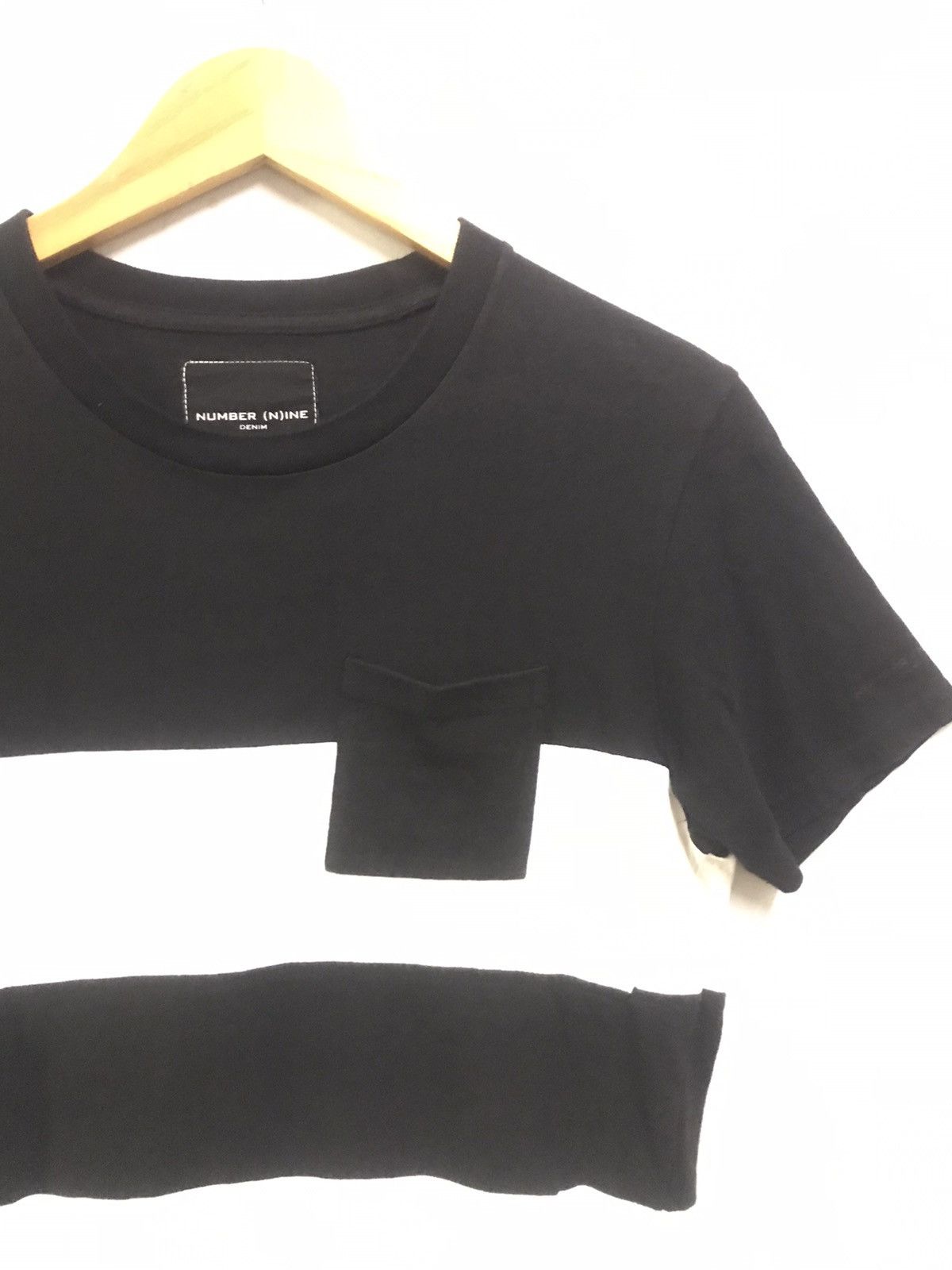 Number (N)ine Number Nine - Stripe Boarder Cotton tShirt Size US S / EU 44-46 / 1 - 2 Thumbnail