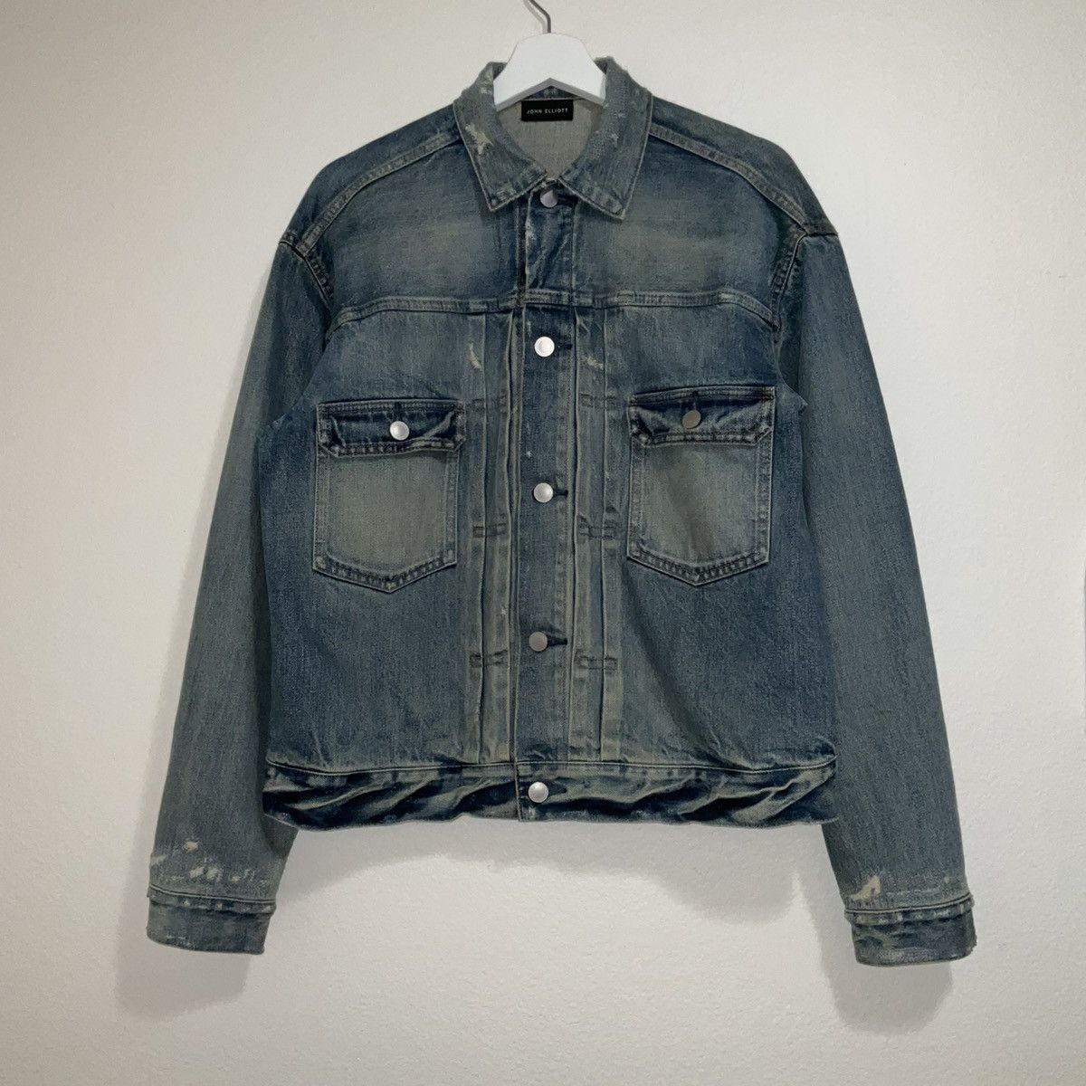 John Elliott John Elliott Type 2 Denim Jacket Made in Japan Size US M / EU 48-50 / 2 - 1 Thumbnail