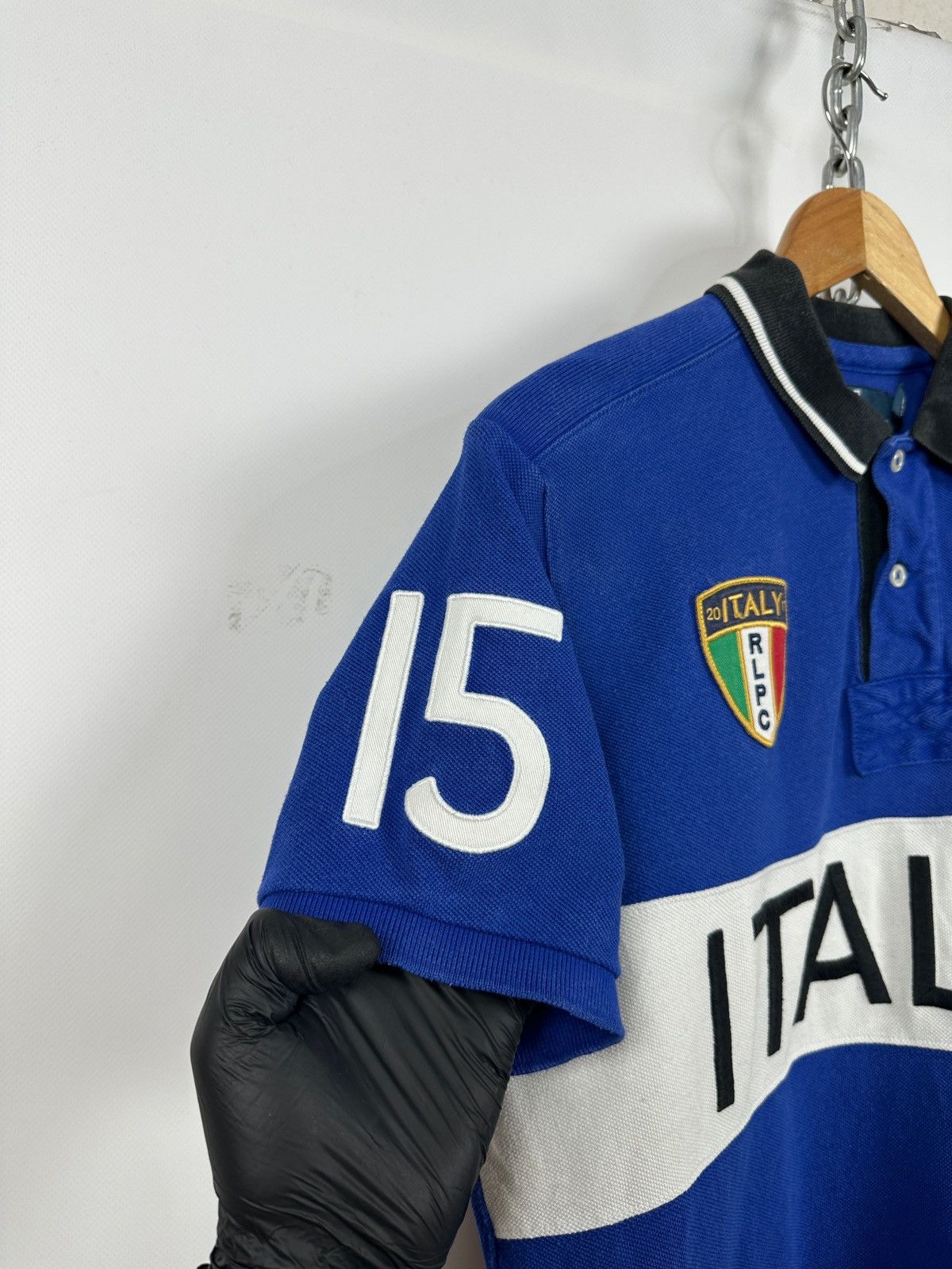 Polo Ralph Lauren Vintage Polo Ralph Lauren Italia Polo Y2K Chief Keef Size US M / EU 48-50 / 2 - 12 Thumbnail