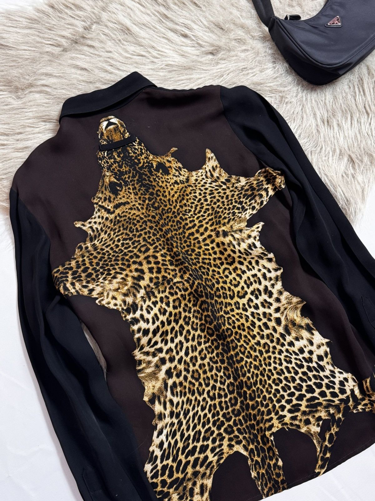 Jean Paul Gaultier Jean Paul Gaultier Blouse Femme Leopard Printed shirt brown Size M / US 6-8 / IT 42-44 - 3 Thumbnail
