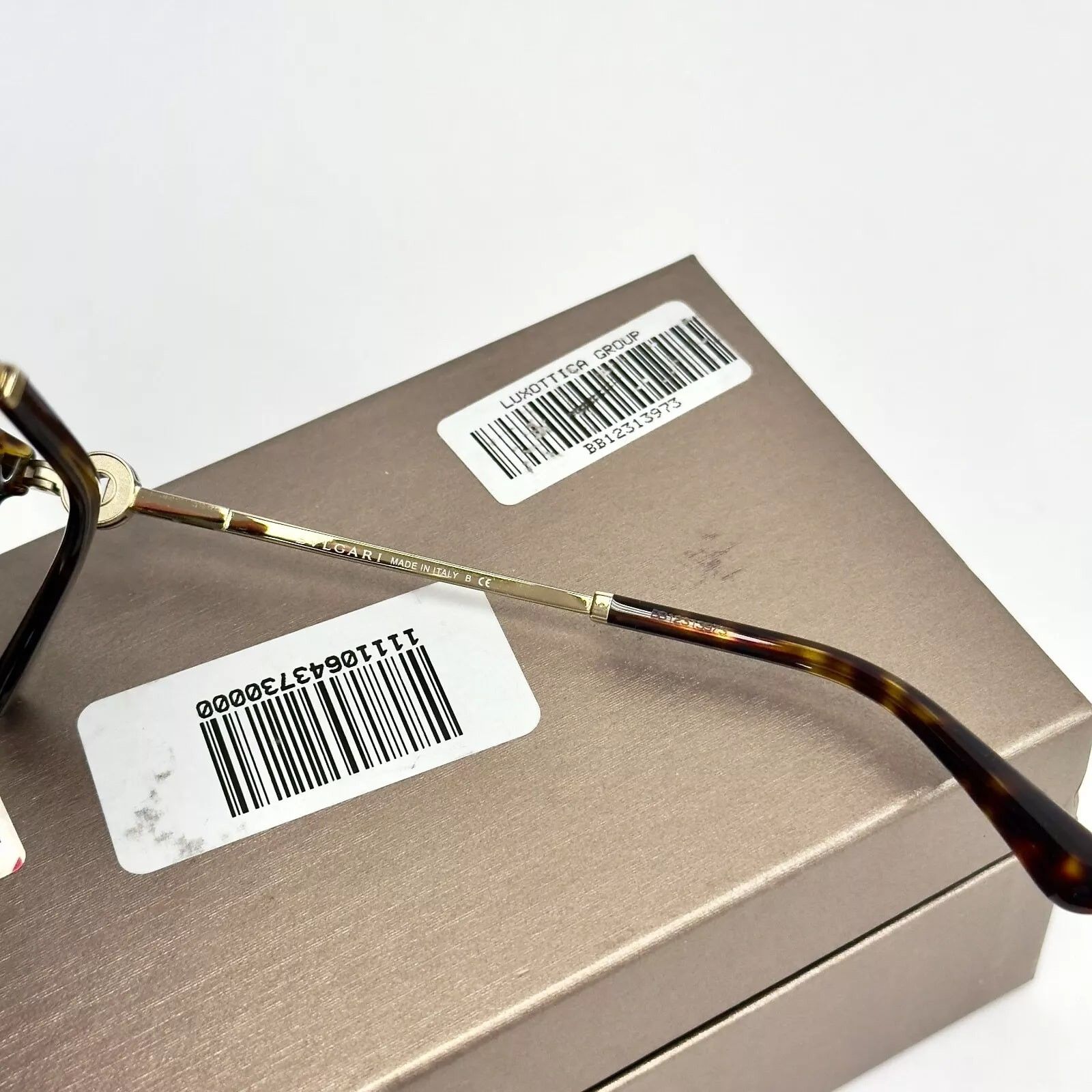 Bvlgari BVLGARI COIN Brown Havana Gold Logo Sunglasses BV8201B 8201 Size ONE SIZE - 9 Thumbnail