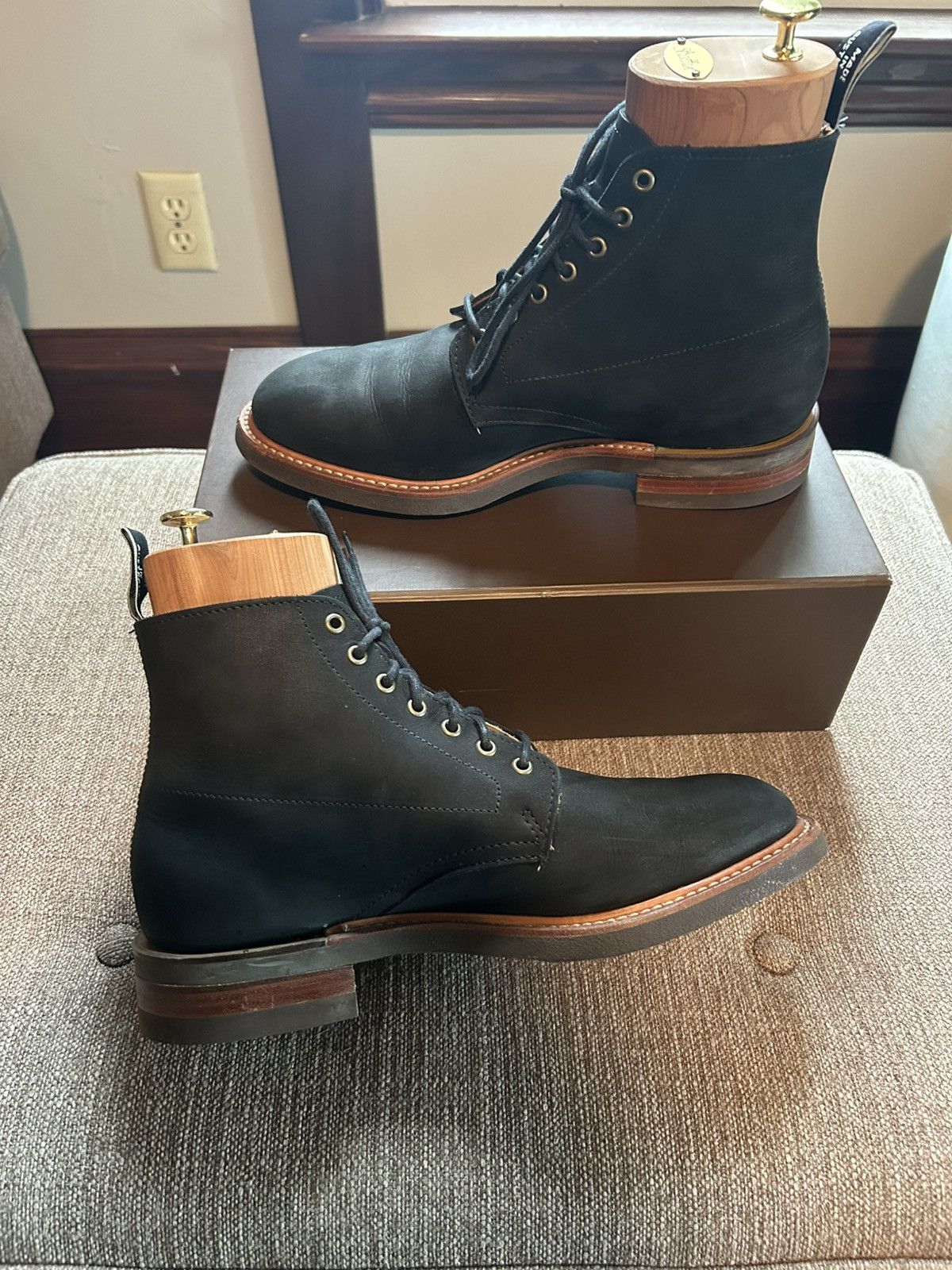 R.M. Williams R.M. Williams Mens Rickaby Leather Boots Size US 9 / EU 42 - 4 Thumbnail