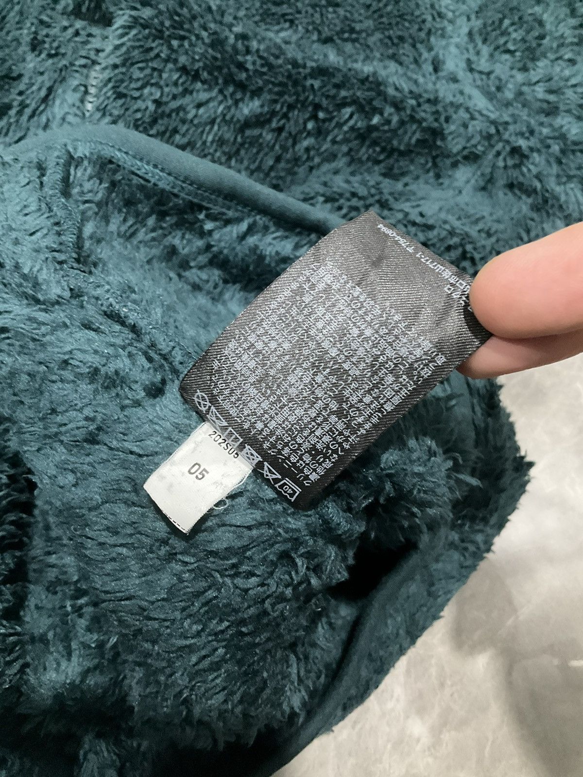 Uniqlo Soft Fabric Emerald Green Uniqlo Fluffy Yarn Fleece Jacket Size US L / EU 52-54 / 3 - 9 Thumbnail