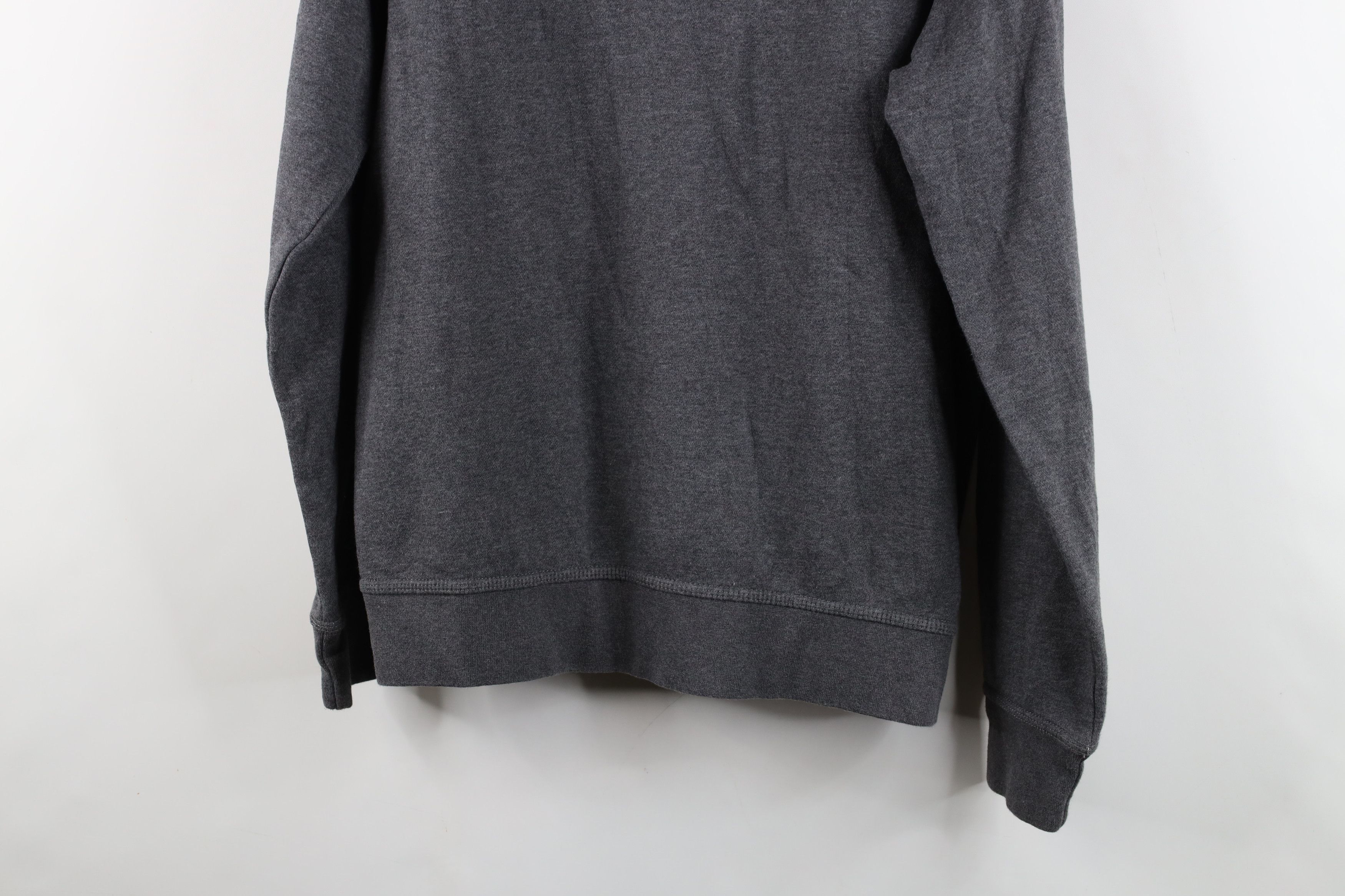 Nike × Vintage Vintage Nike Travis Scott Mini Swoosh Full Zip Hoodie Gray Size US M / EU 48-50 / 2 - 14 Thumbnail