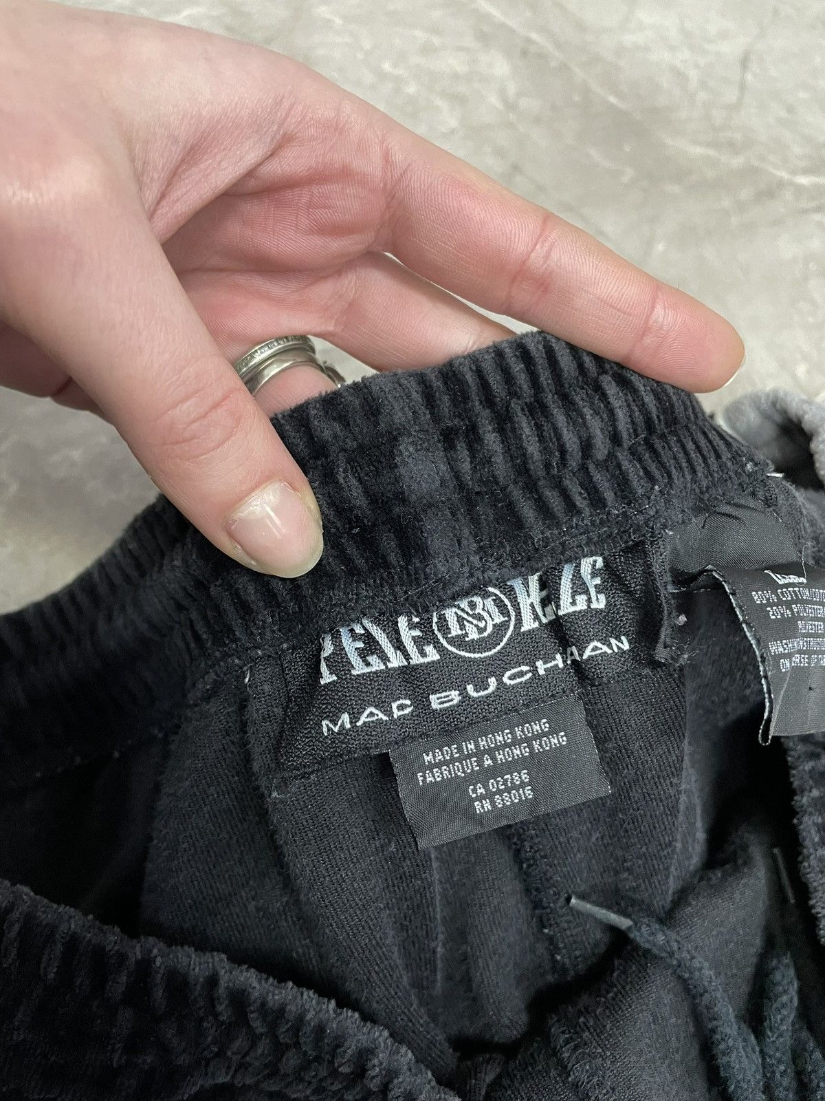 Pelle Pelle Pelle Pelle vintage rap track pants velour y2k Size US 34 / EU 50 - 6 Thumbnail