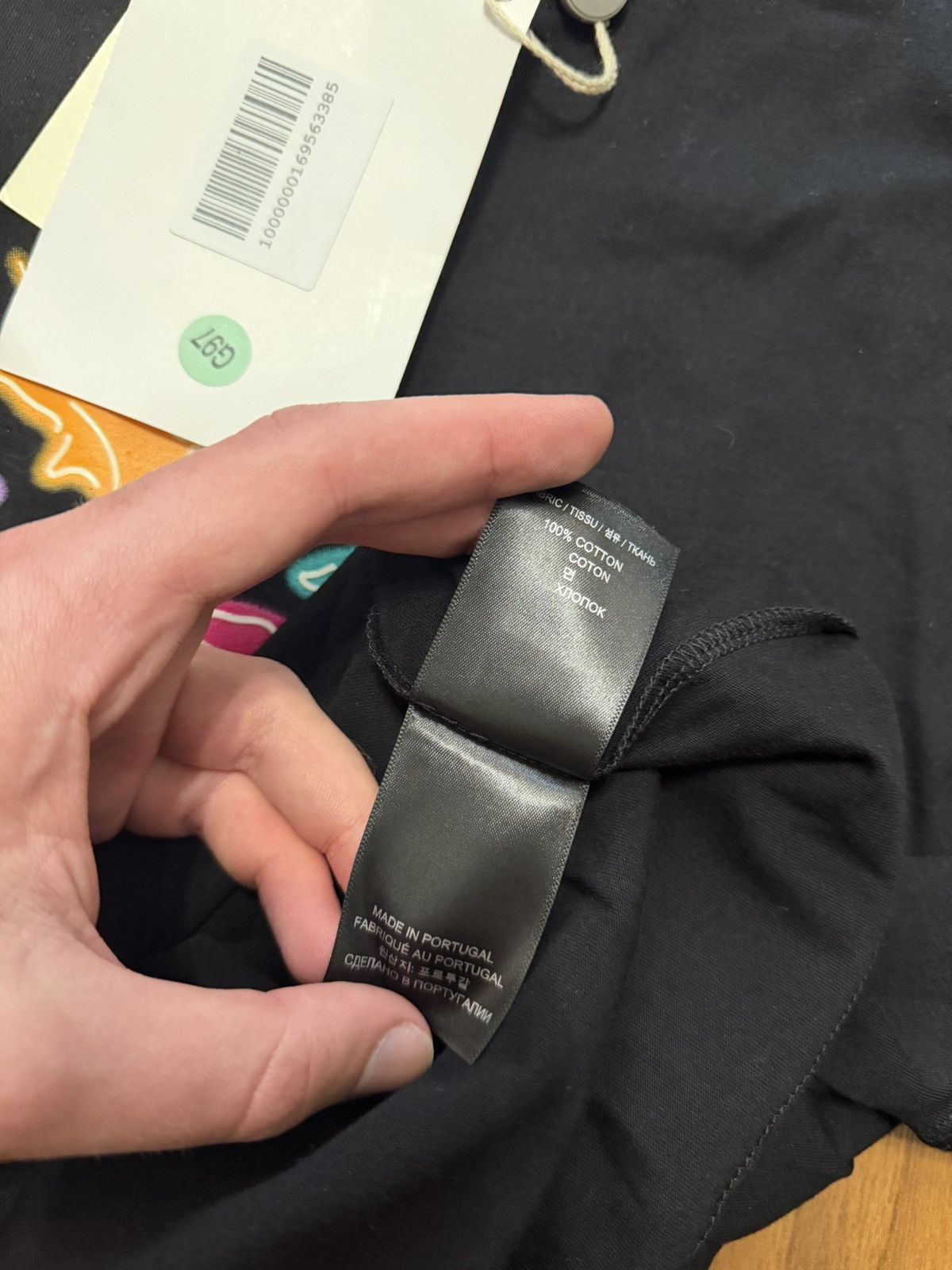 Vetements Vetements Unicorn Black Tee Size US XS / EU 42 / 0 - 5 Thumbnail