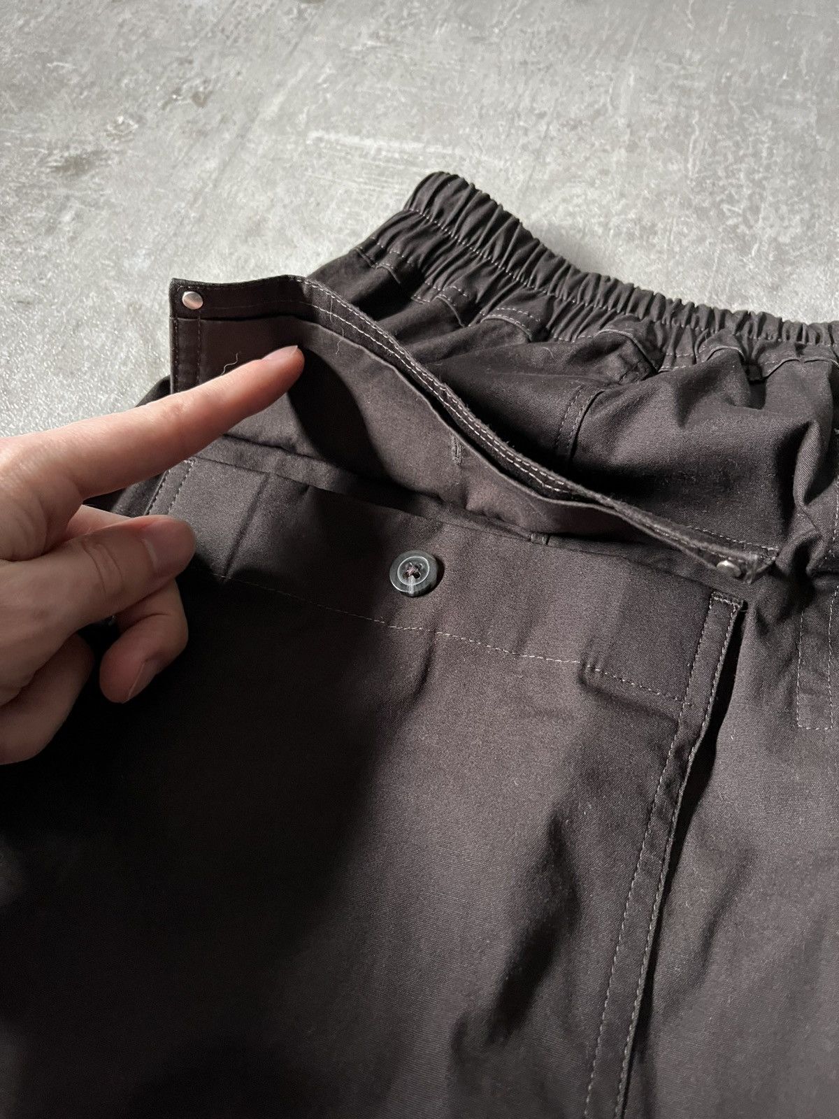 Rick Owens Rick Owens Performa FW20 brown pants drawstring drop crotch Size US 30 / EU 46 - 9 Thumbnail