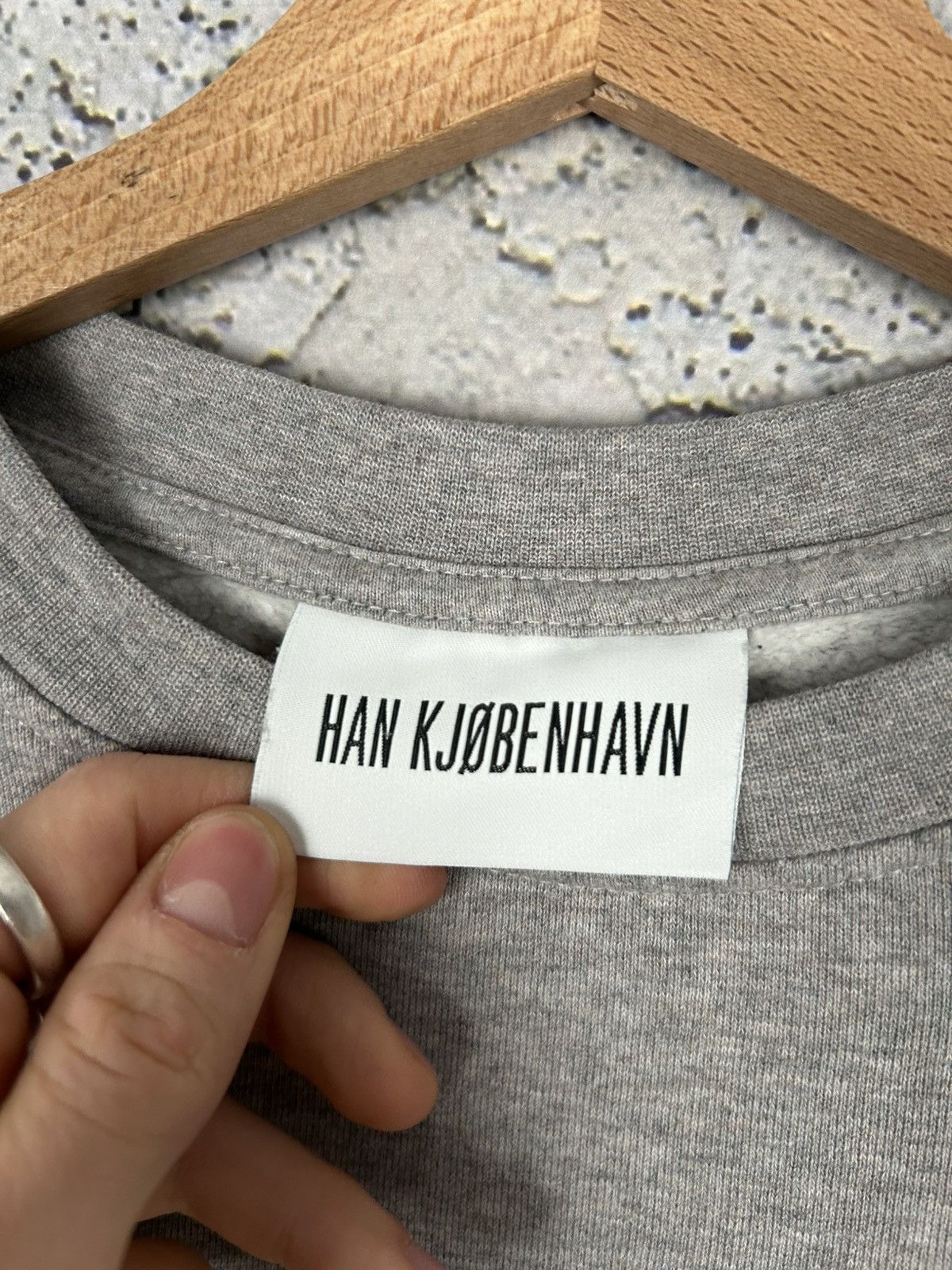 Han Kjobenhavn Han Kjobenhavn Grey Crewneck Designer Hype Streetwear Size US S / EU 44-46 / 1 - 4 Thumbnail