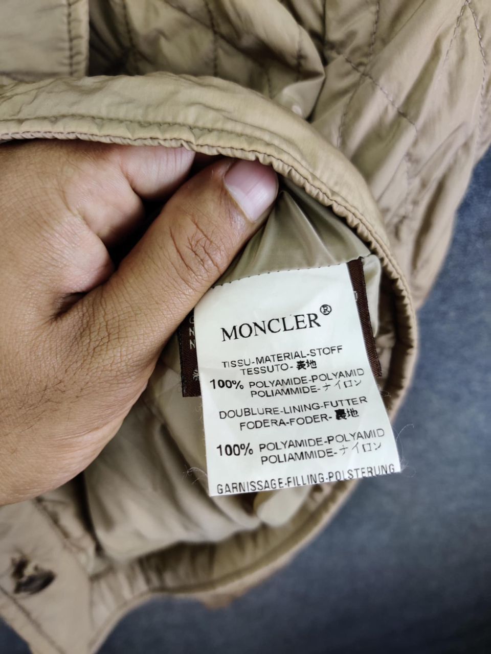 Moncler Nice❗Moncler Quilted Double Button Jacket Size US S / EU 44-46 / 1 - 10 Thumbnail
