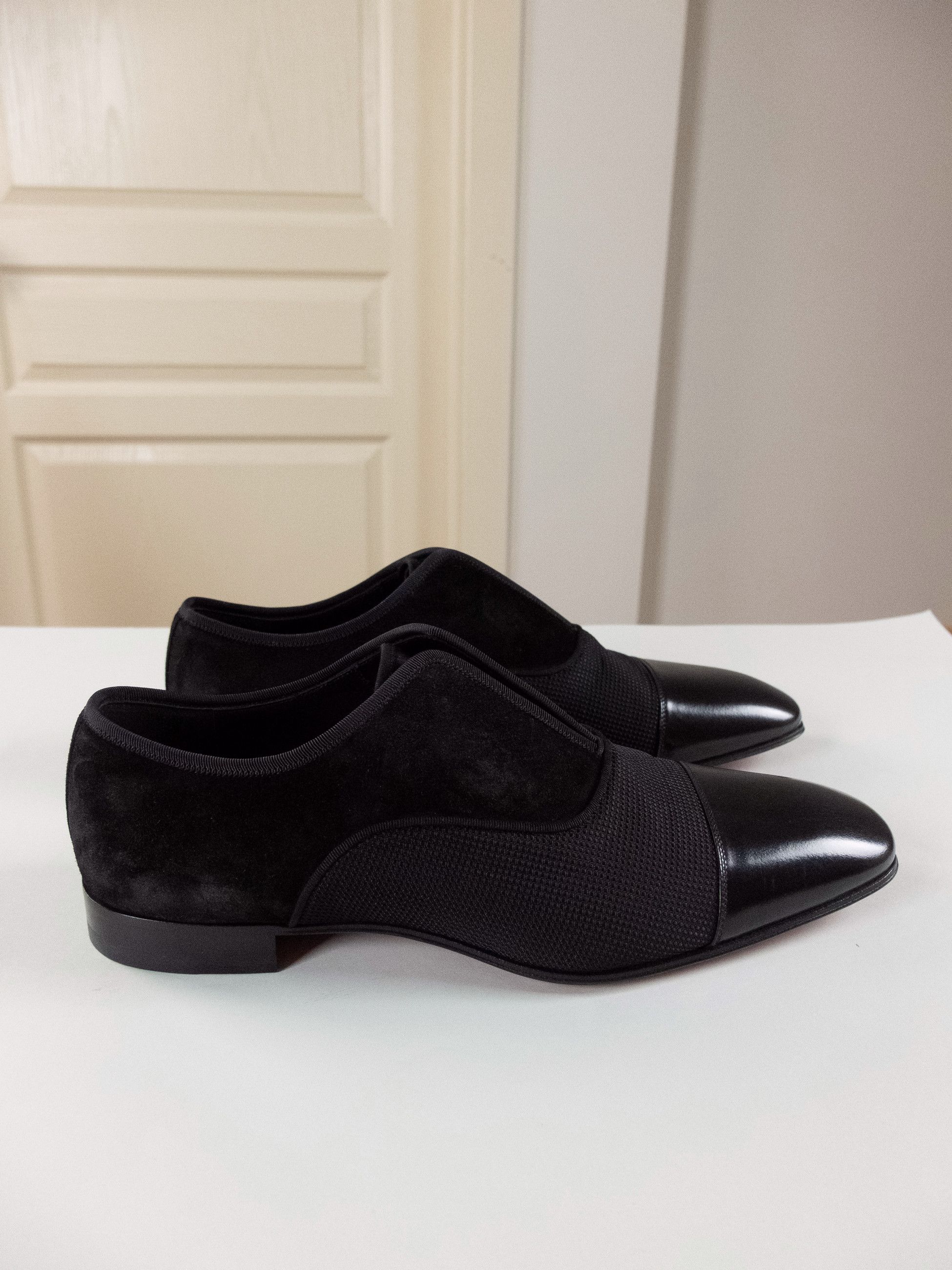 Christian Louboutin CHRISTIAN LOUBOUTIN Alpha Male black loafer shoes 9.5 42.5 Size US 9.5 / EU 42-43 - 4 Thumbnail