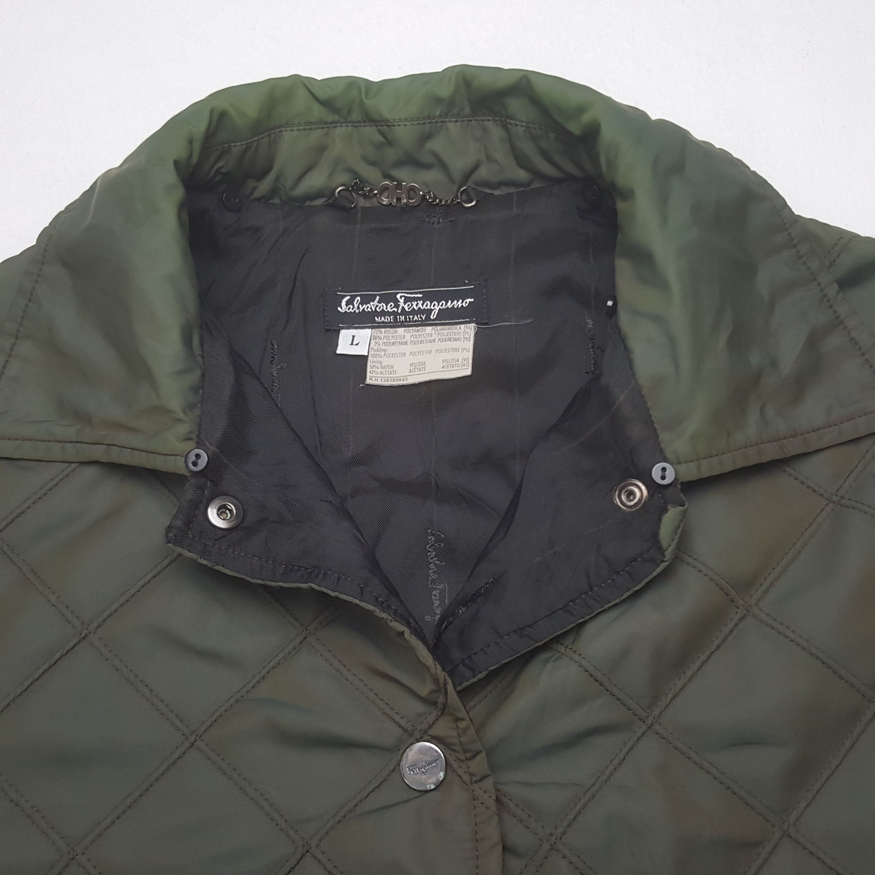 Salvatore Ferragamo Vintage Salvatore Ferragamo Designer Brand Jacket C314N28 Size US M / EU 48-50 / 2 - 4 Thumbnail