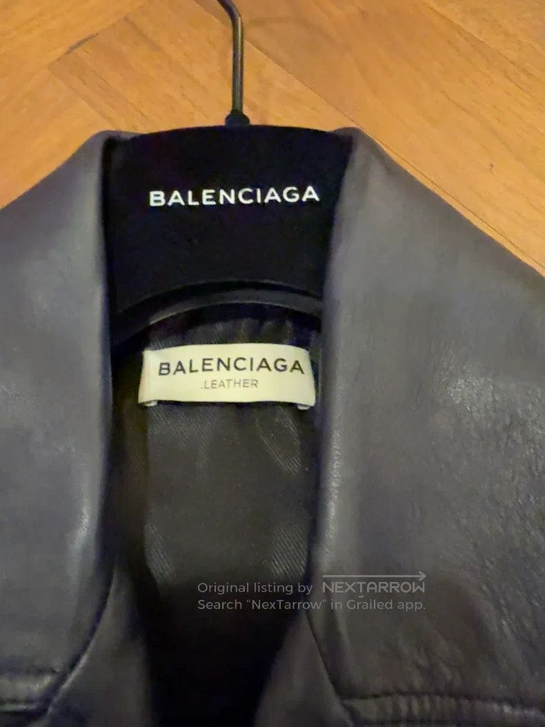 Balenciaga Balenciaga Classic leather jacket Size XS / US 0-2 / IT 36-38 - 2 Thumbnail