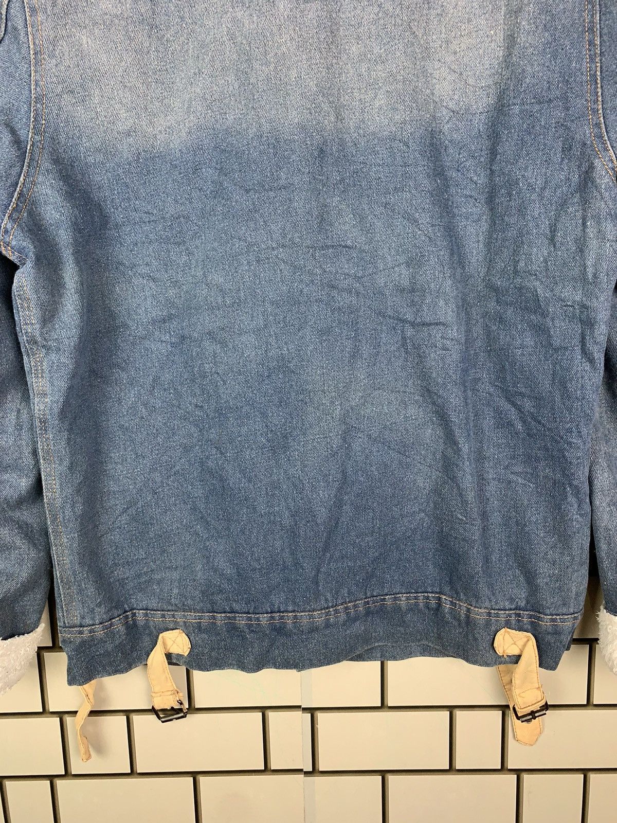 Japanese Brand × Vintage Vintage Japanese Brand Fashion Distressed Denim Jacket Size US L / EU 52-54 / 3 - 15 Thumbnail