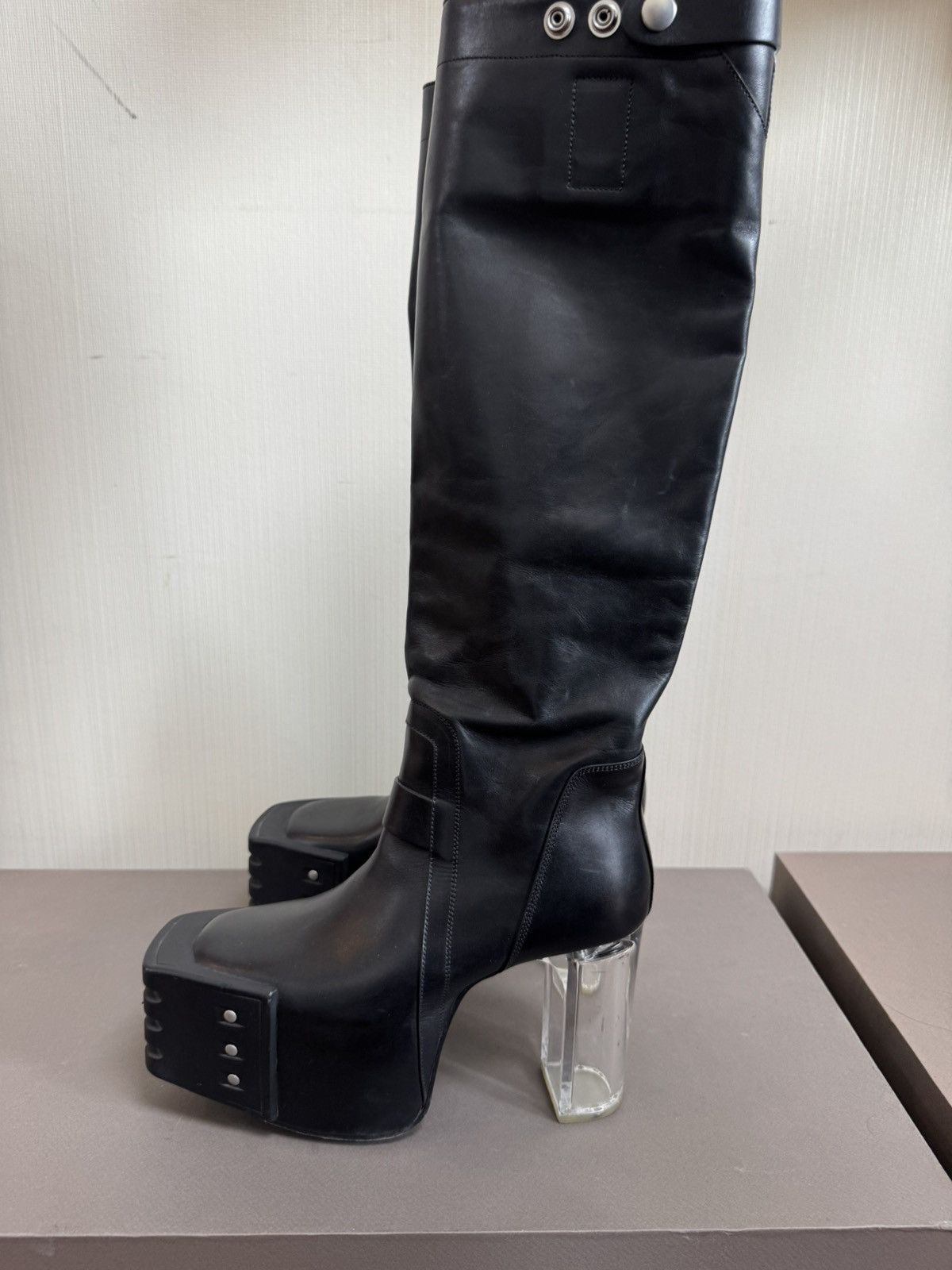 Rick Owens Rick owens 22FW KISS BOOTS SIZE39 Size US 6 / EU 39 - 1 Thumbnail