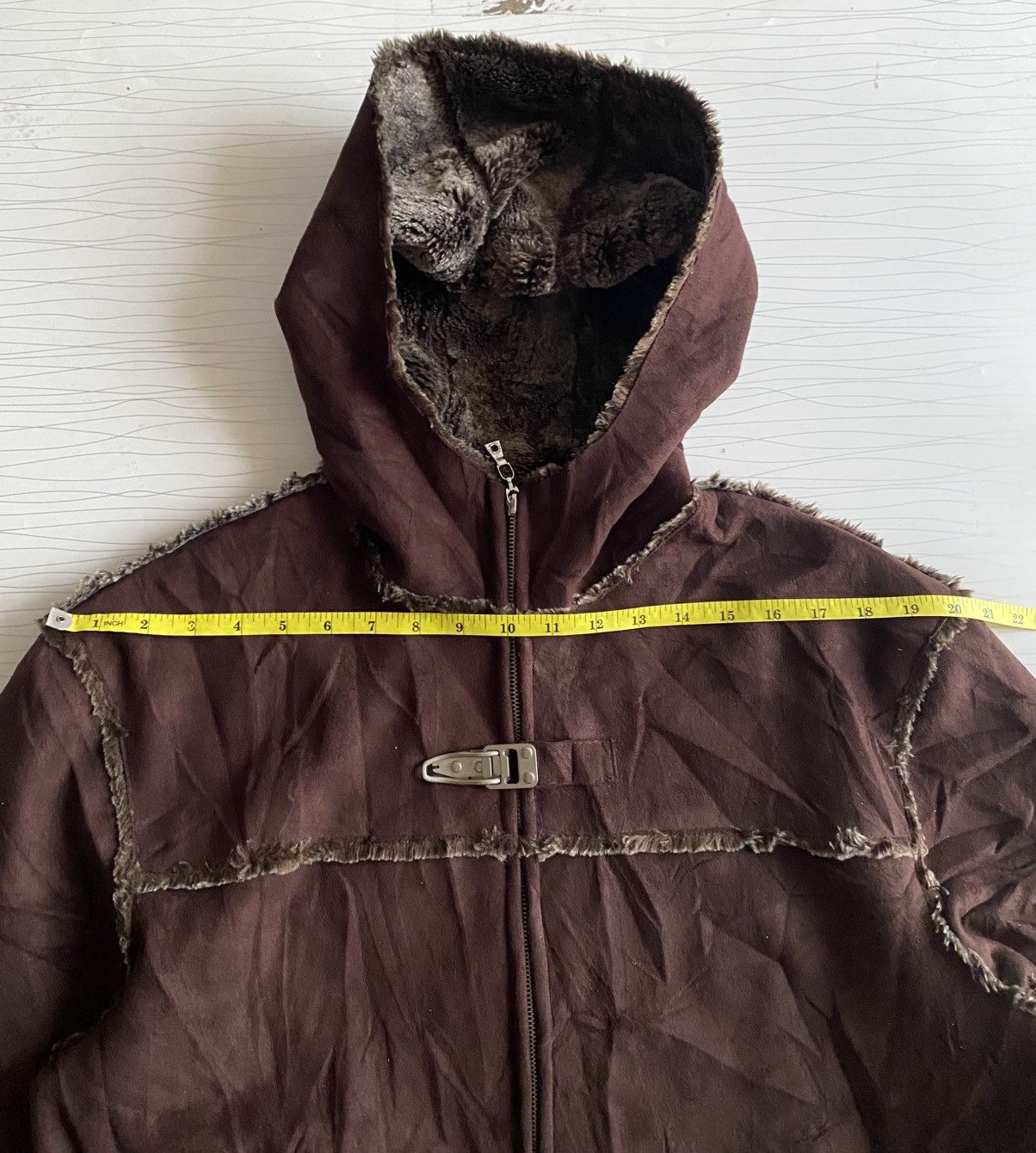 14th Addiction Japanese~ Semantic Design Leather Suede Coat Jacket Size US L / EU 52-54 / 3 - 23 Thumbnail