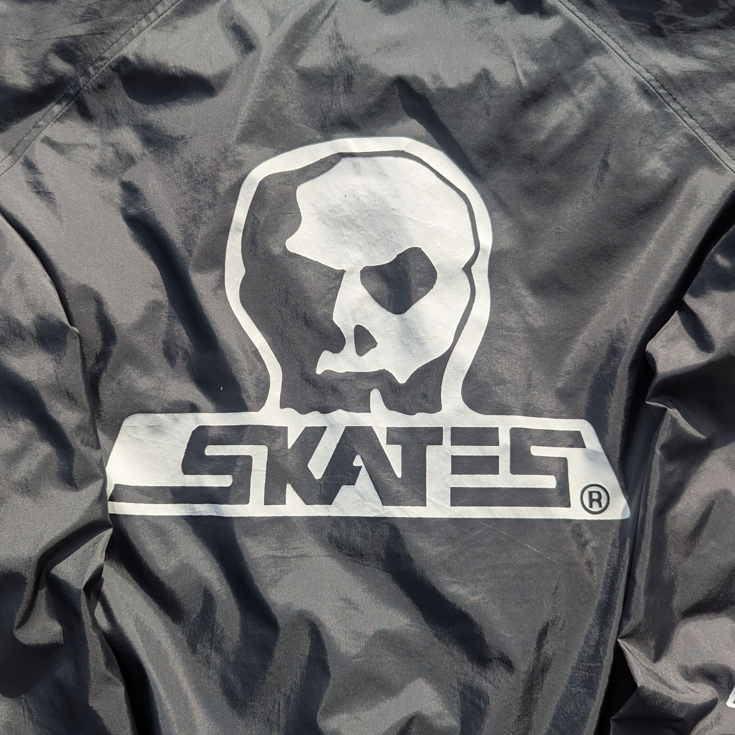 Other 90S SKULL SKATES LOGO COACH JACKET Size US L / EU 52-54 / 3 - 6 Thumbnail
