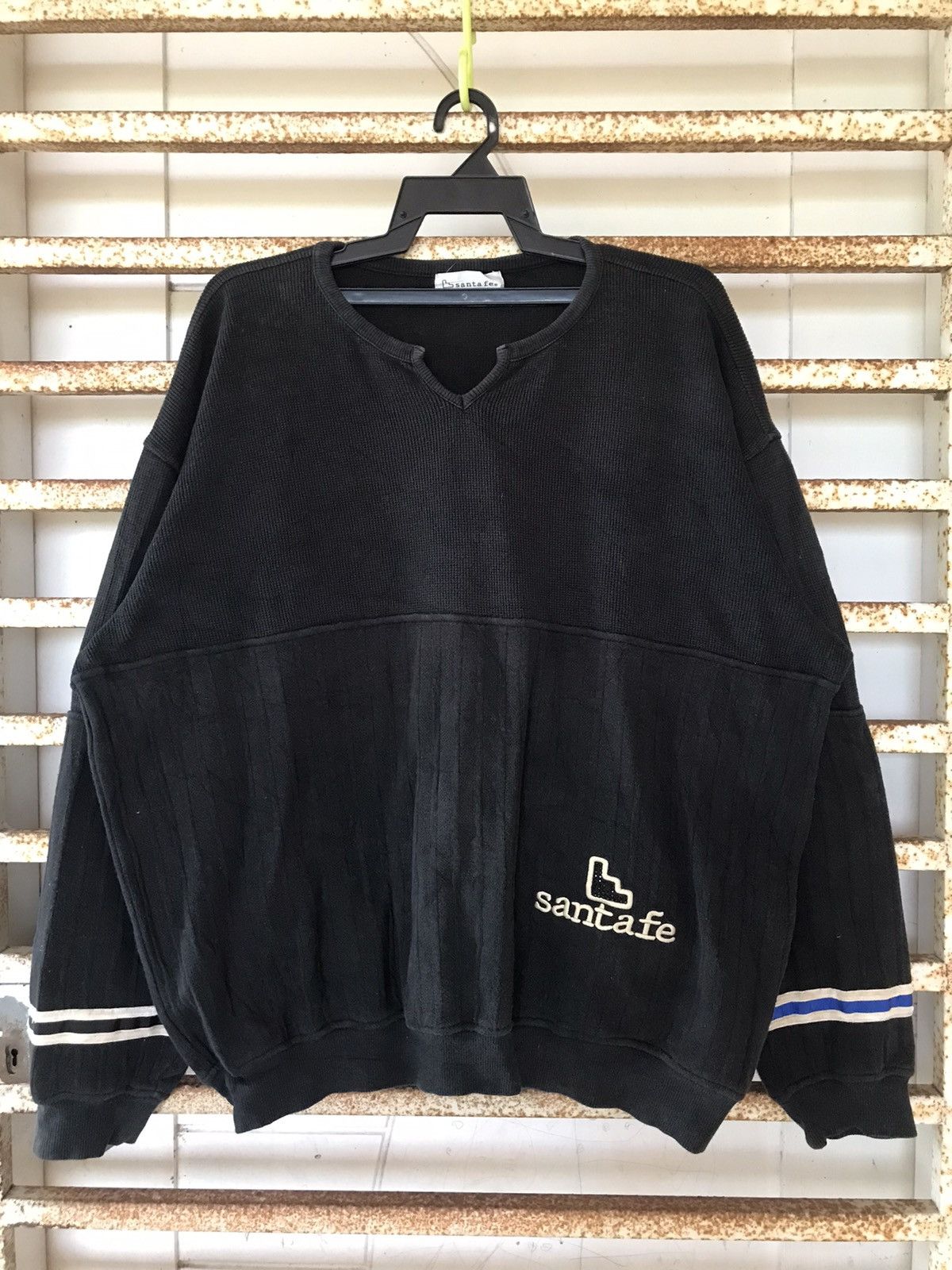 Designer × Japanese Brand Vintage Santa Fe Logo Sweatshirt BAGGY XL Size US XL / EU 56 / 4 - 1 Thumbnail