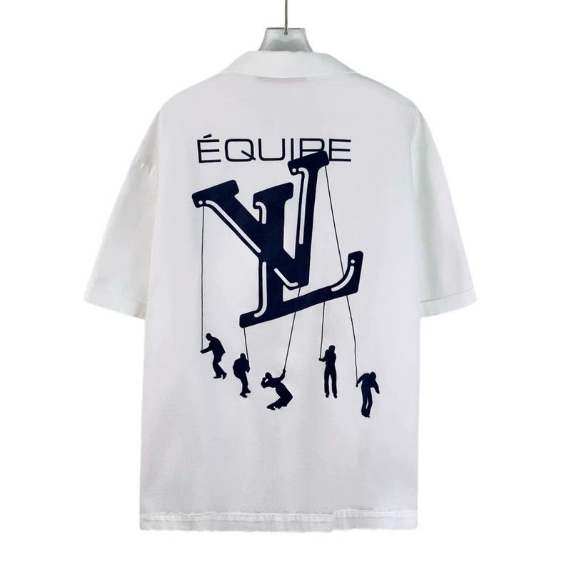 Louis Vuitton Louis Vuitton White doll-trimmed cotton lapel single-breas Size US XXL / EU 58 / 5 - 2 Thumbnail