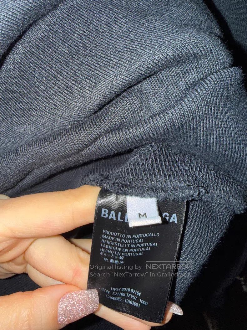 Balenciaga Balenciaga Oil Gauge Sweatshirt Size US M / EU 48-50 / 2 - 4 Thumbnail