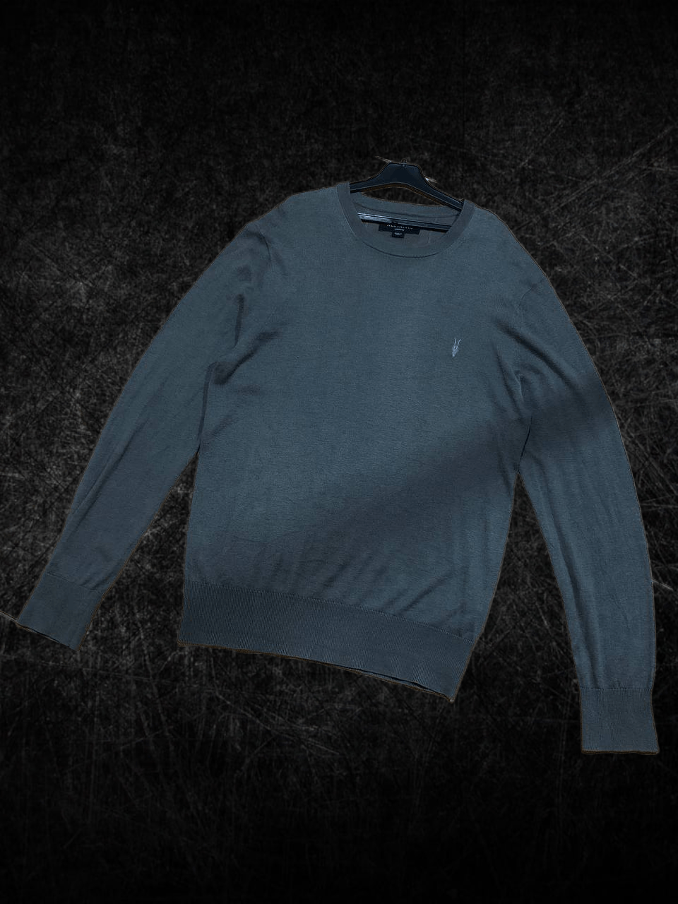 Allsaints Allsaints Logo Gray Long Sleeve Size M Streetwear Size US M / EU 48-50 / 2 - 1 Thumbnail