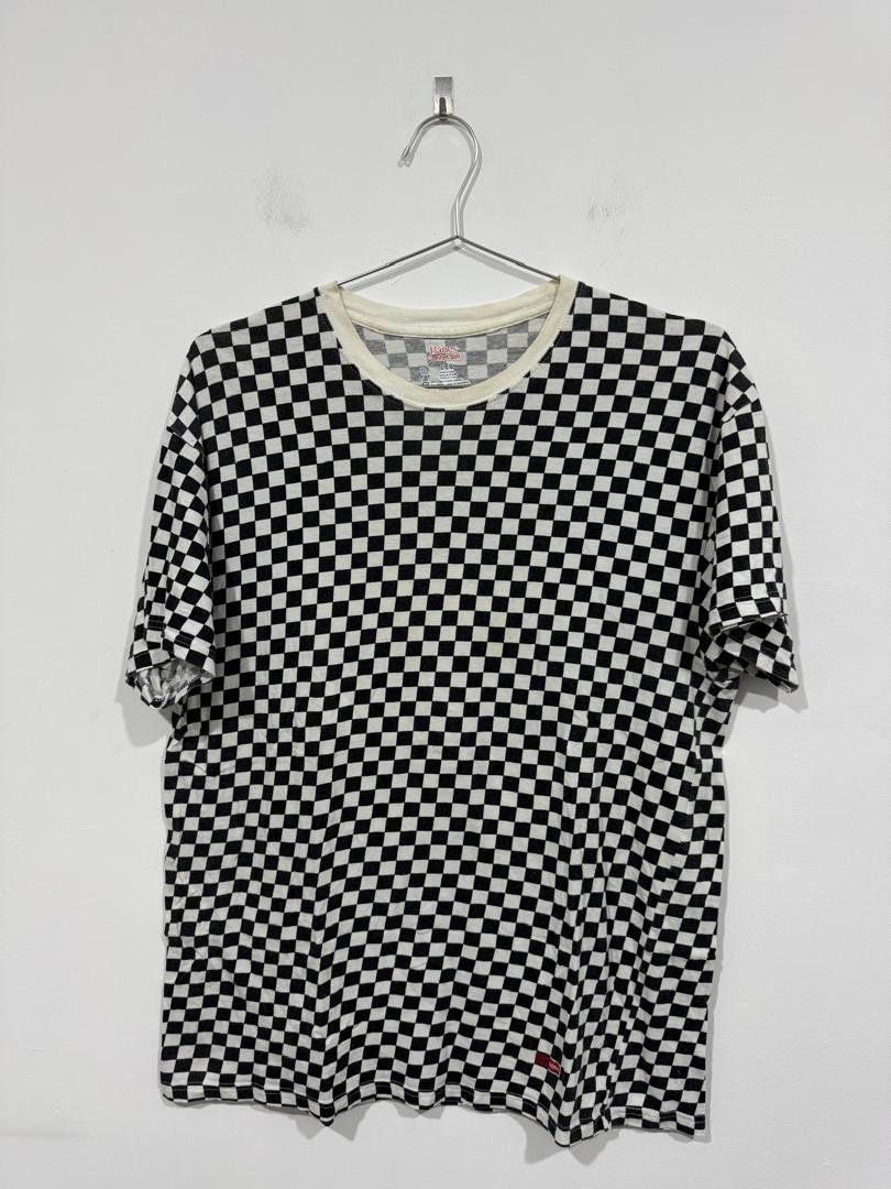 Supreme Hanes Checkered Shirt | Grailed