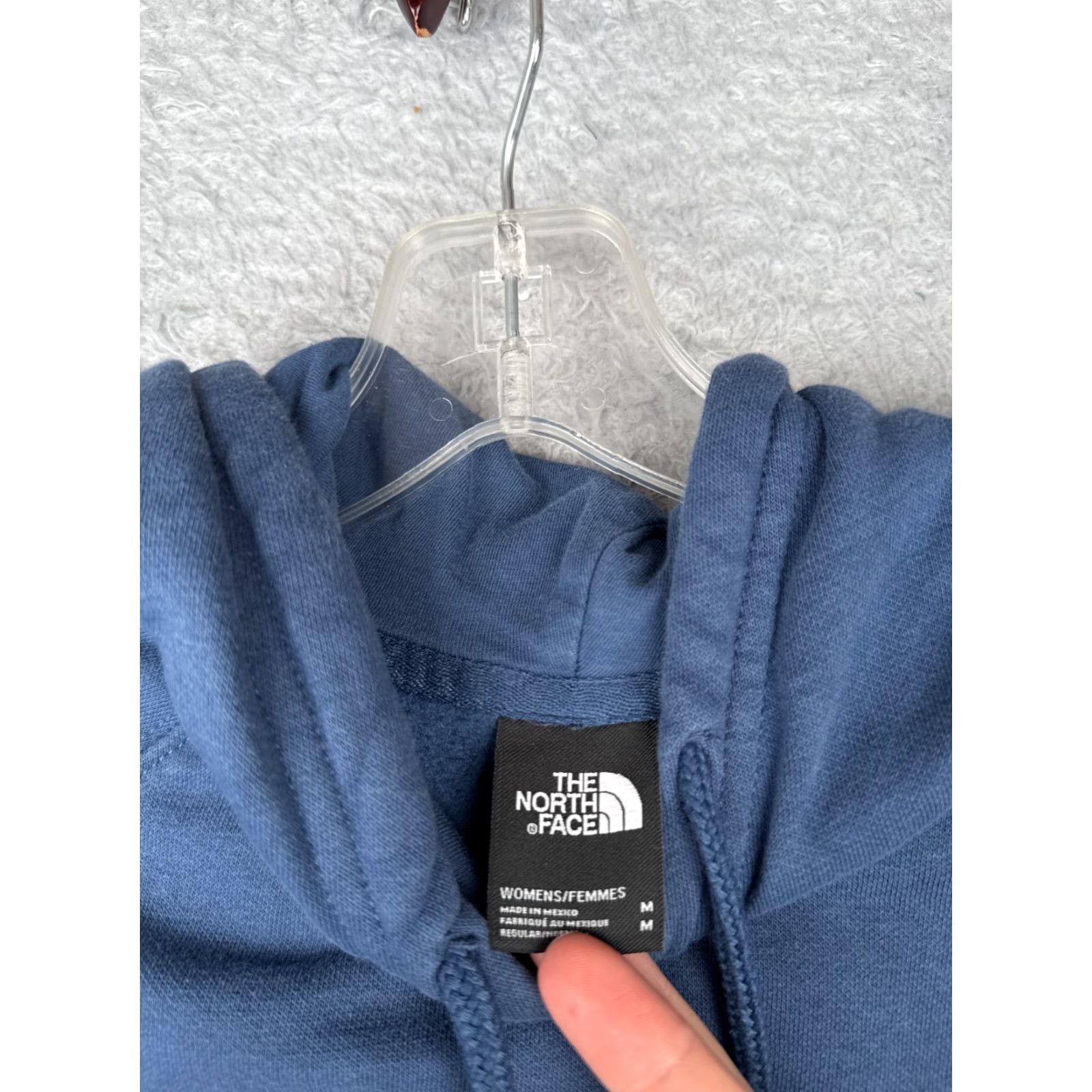 The North Face The North Face Hoodie Womens Medium Blue Pullover Activewear Cotton Blend Long Sleeve Size M / US 6-8 / IT 42-44 - 7 Thumbnail