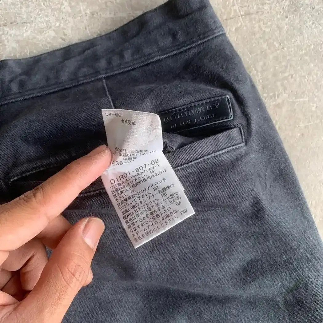 Black Label Burberry x Black Label Designer Chino Blank Pants W29 Size US 29 - 12 Thumbnail