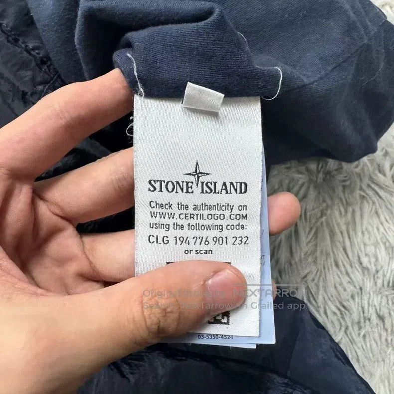 Stone Island Stone Island Metallic Nylon Blue M Size Size US M / EU 48-50 / 2 - 6 Thumbnail