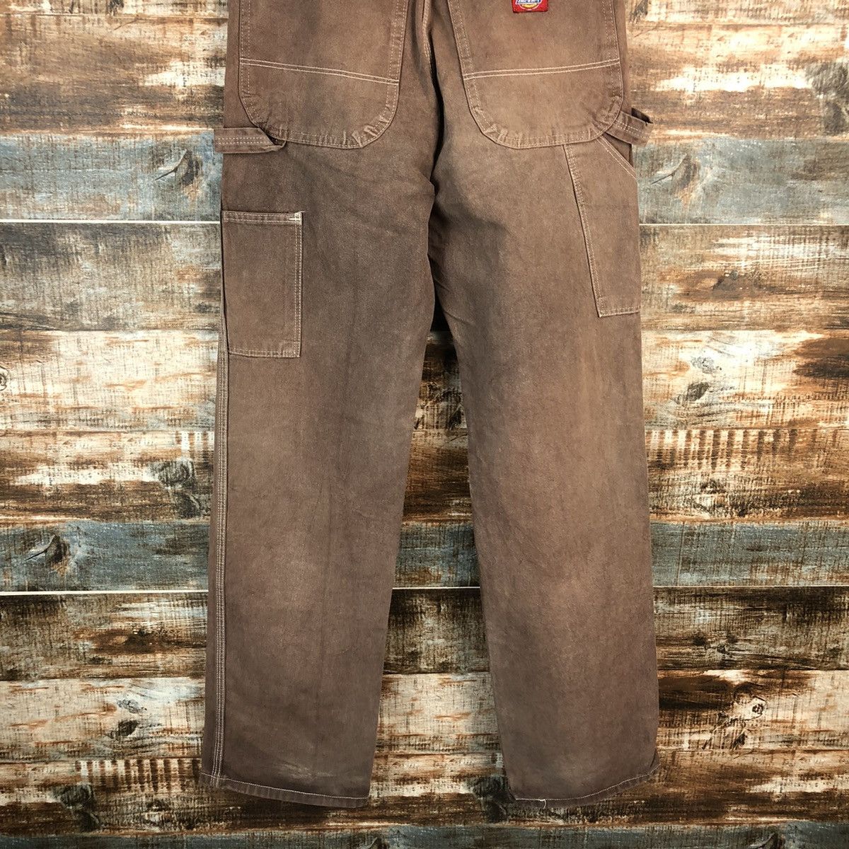 Dickies Dickies vintage Brown painter Workwear cargo Pants #A1421 Size US 28 / EU 44 - 3 Thumbnail