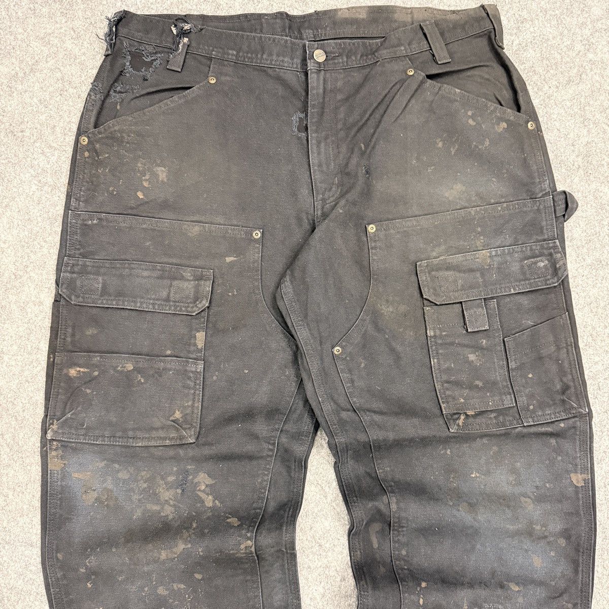Carhartt Rare 🔥Vintage Carhartt B264 BLK Double Knee Denim Size US 40 / EU 56 - 3 Thumbnail