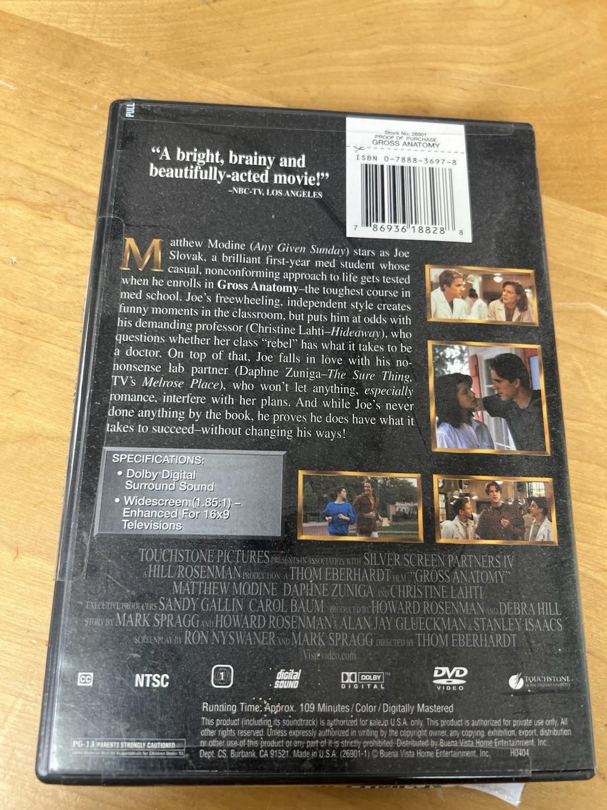 Other Buena Vista Home Video Gross Anatomy Size ONE SIZE - 9 Thumbnail
